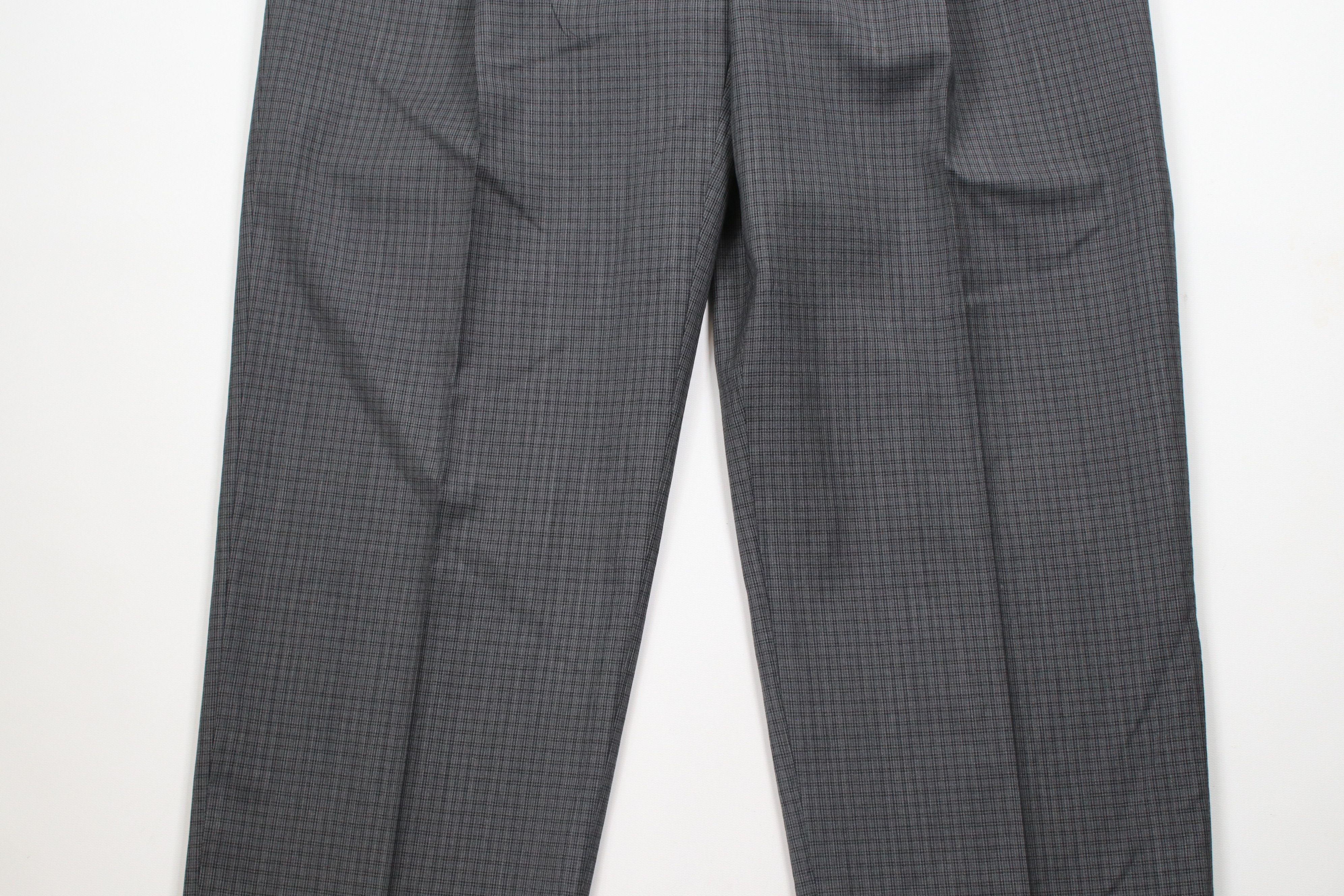 Vintage Vintage 90s Streetwear Wide Leg Cuffed Chino Pants Plaid USA Size US 36 / EU 52 - 3 Thumbnail