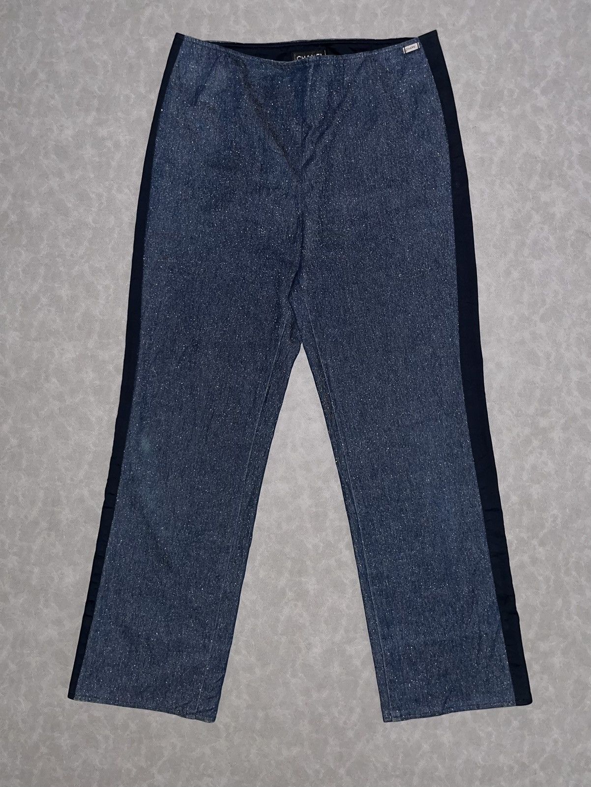 Chanel Chanel identification glitter pants Size 27" / US 4 / IT 40 - 6 Thumbnail