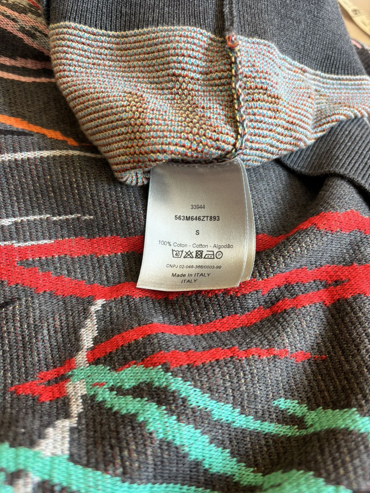 Dior Dior Homme SS15 Scribble Knit - Small Size US S / EU 44-46 / 1 - 5 Thumbnail