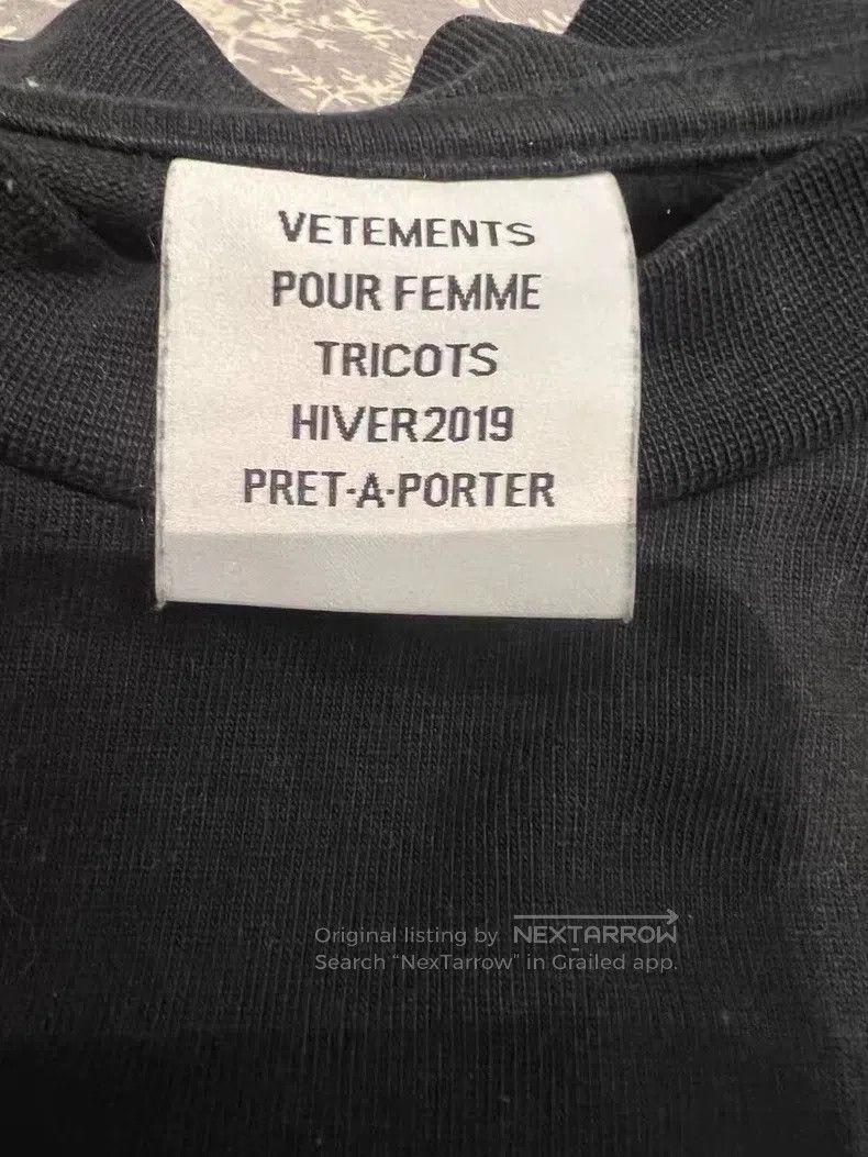 Vetements Vetements Printed short sleeve Size US XS / EU 42 / 0 - 6 Thumbnail