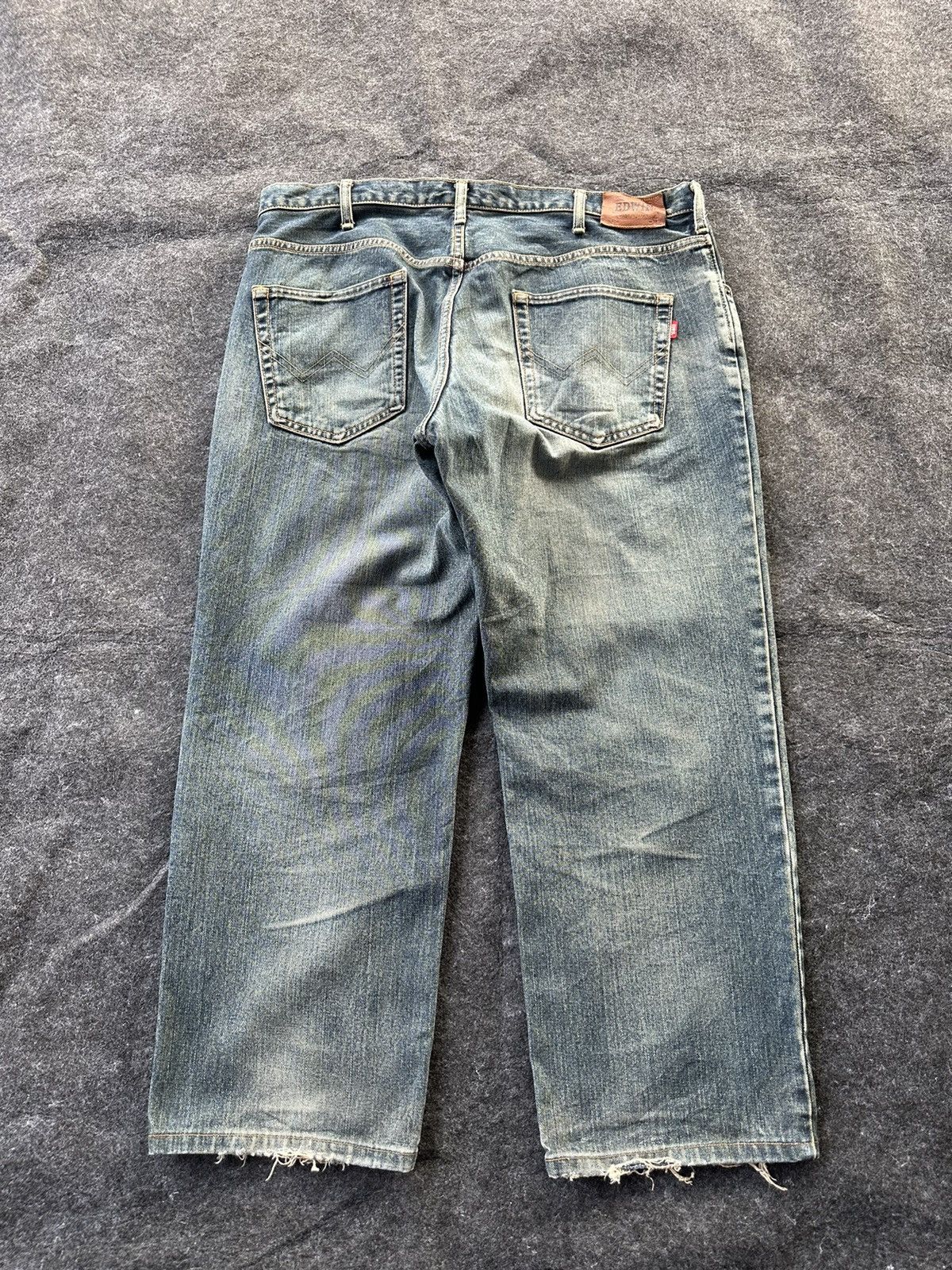 Dogtown × Edwin × JNCO Vintage Edwin 404 Japan Big Size Denim D325 Size US 38 / EU 54 - 4 Thumbnail