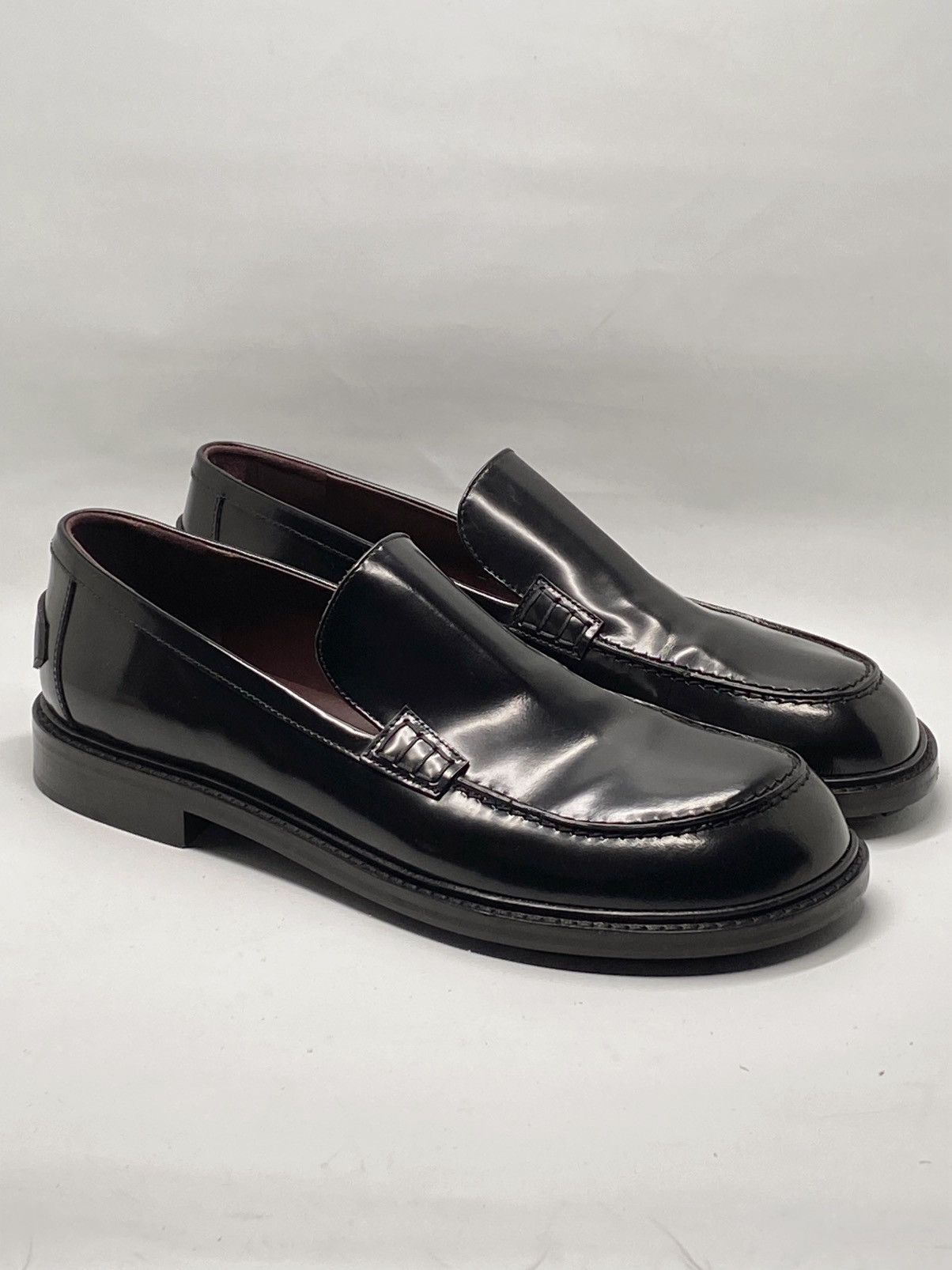 Lanvin Lanvin Spinto polished leather loafers size 42/us size 9 Size US 9 / EU 42 - 6 Thumbnail