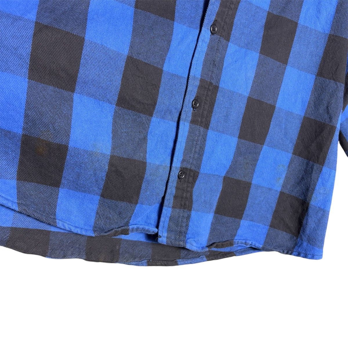 Flannel × Vintage Vintage Conet Security Canada Flannel Shirt Size US XL / EU 56 / 4 - 10 Thumbnail