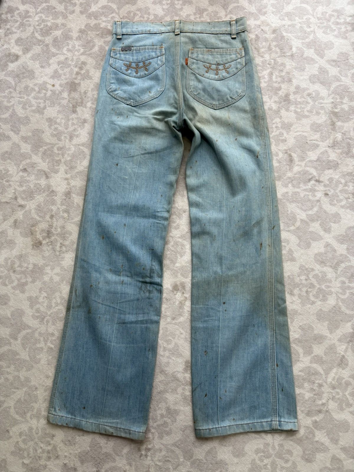 Levi's Vintage Clothing HOLY GRAIL 70’s ULTRA-RARE Levis 646 Orange Tab Museum Piece Size US 28 / EU 44 - 9 Thumbnail
