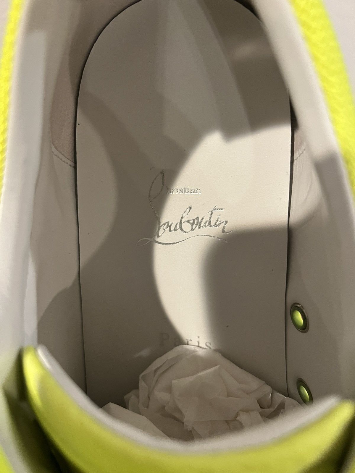Christian Louboutin Christian Louboutin Louis Orlato Flat 'Fluo Yellow Size US 10 / EU 43 - 7 Thumbnail