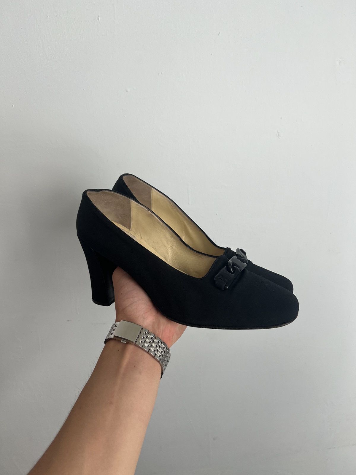 Prada Vintage Prada Kitten Heels Shoes Women’s 41 Size US 11 / IT 41 - 1 Thumbnail