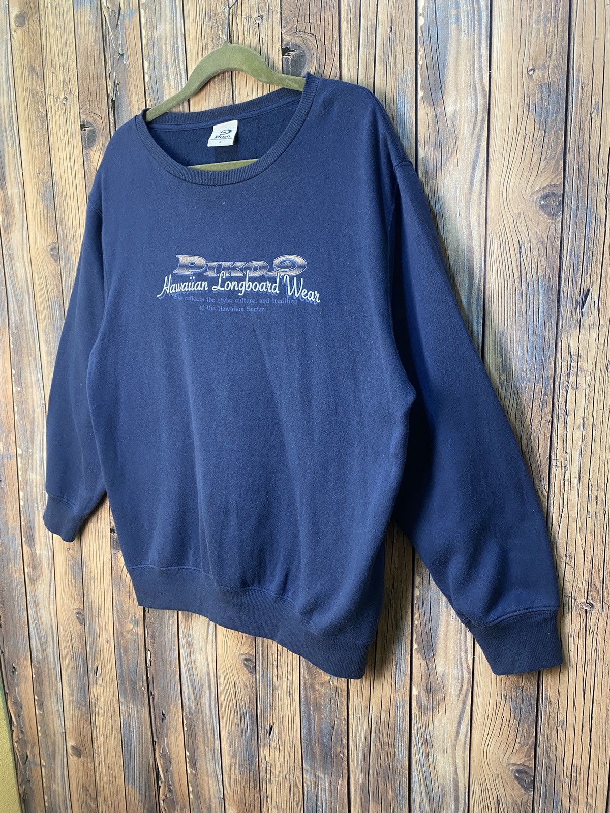 Alexander Julian × Beauty Beast × Vintage Vintage piko hawaiian longboard crewneck sweatshirt Size US L / EU 52-54 / 3 - 3 Thumbnail