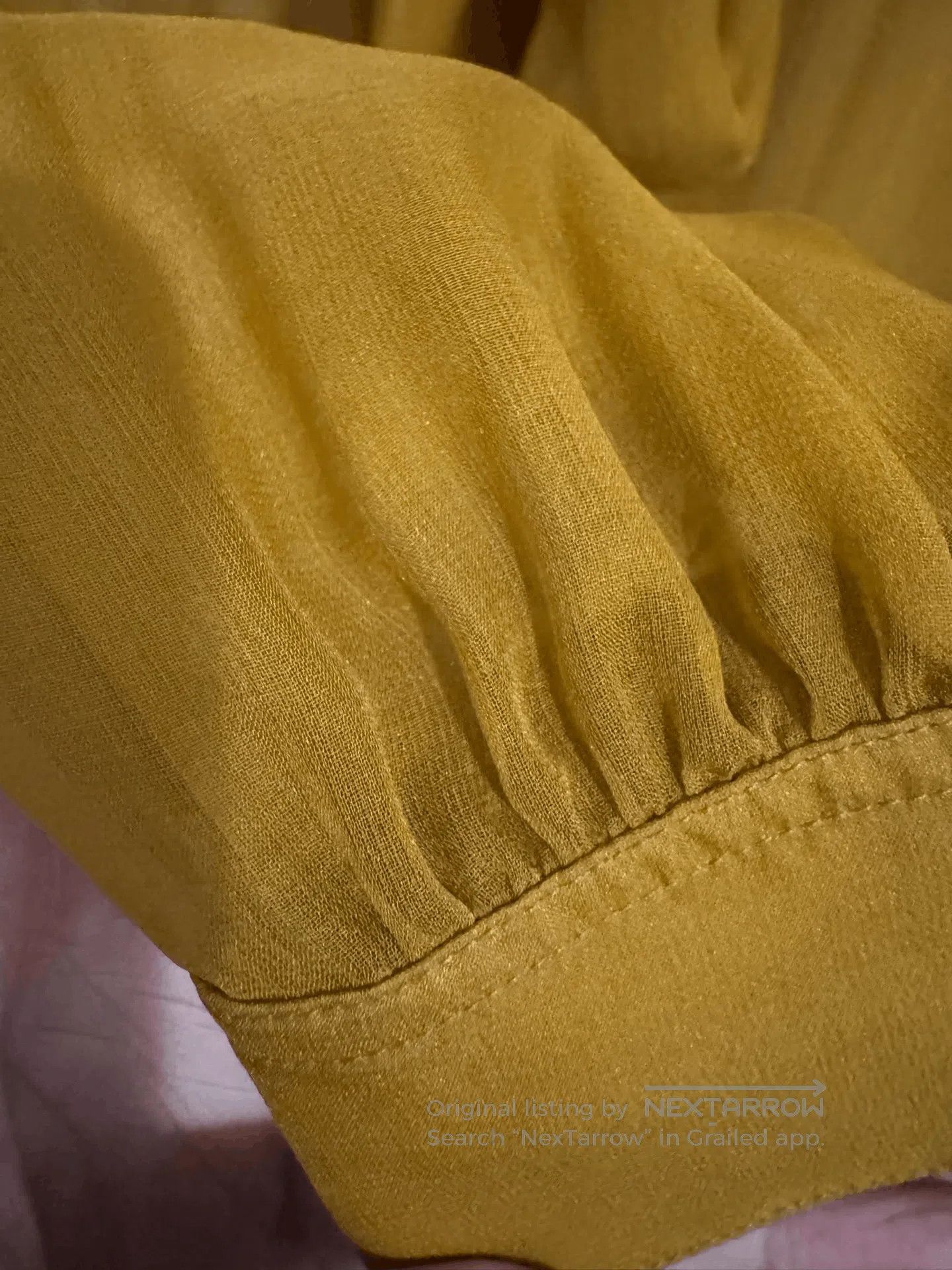 Saint Laurent Paris Saint Laurent Silk Bow Tie Shirt. Size M / US 6-8 / IT 42-44 - 4 Thumbnail