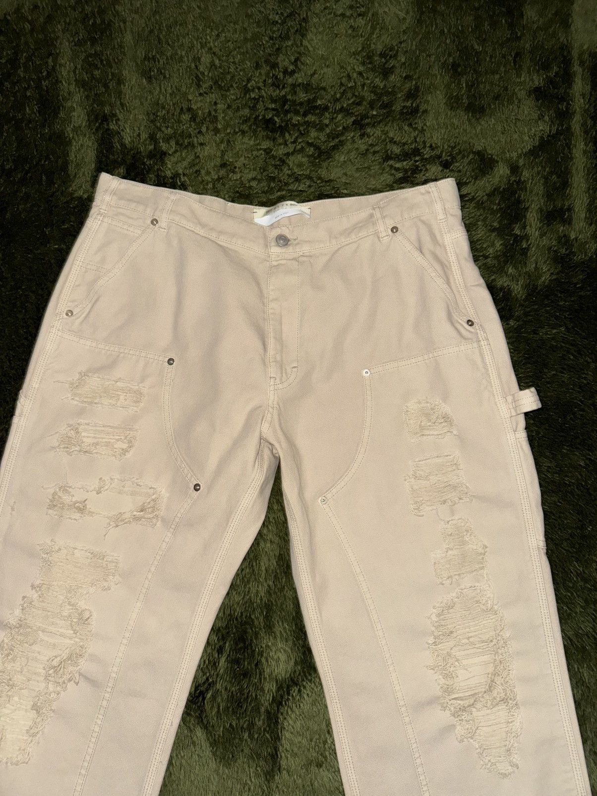 Alyx [XL] 1017 ALYX 9SM Distressed Double-Knee Carpenter Pants Size US 36 / EU 52 - 5 Thumbnail
