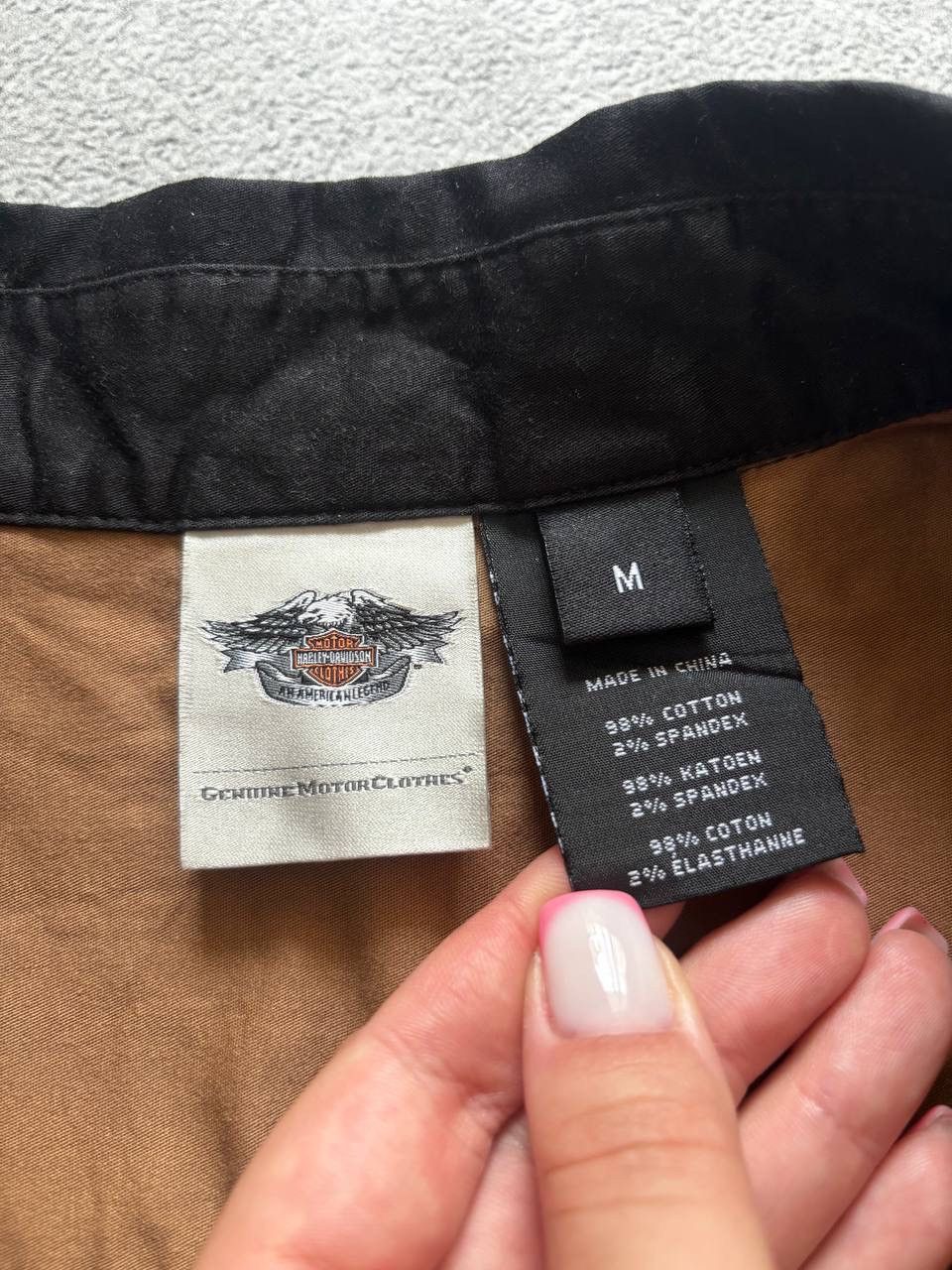 Harley Davidson × Vintage Harley Davidson vintage brown faded t shirt Size M / US 6-8 / IT 42-44 - 7 Thumbnail