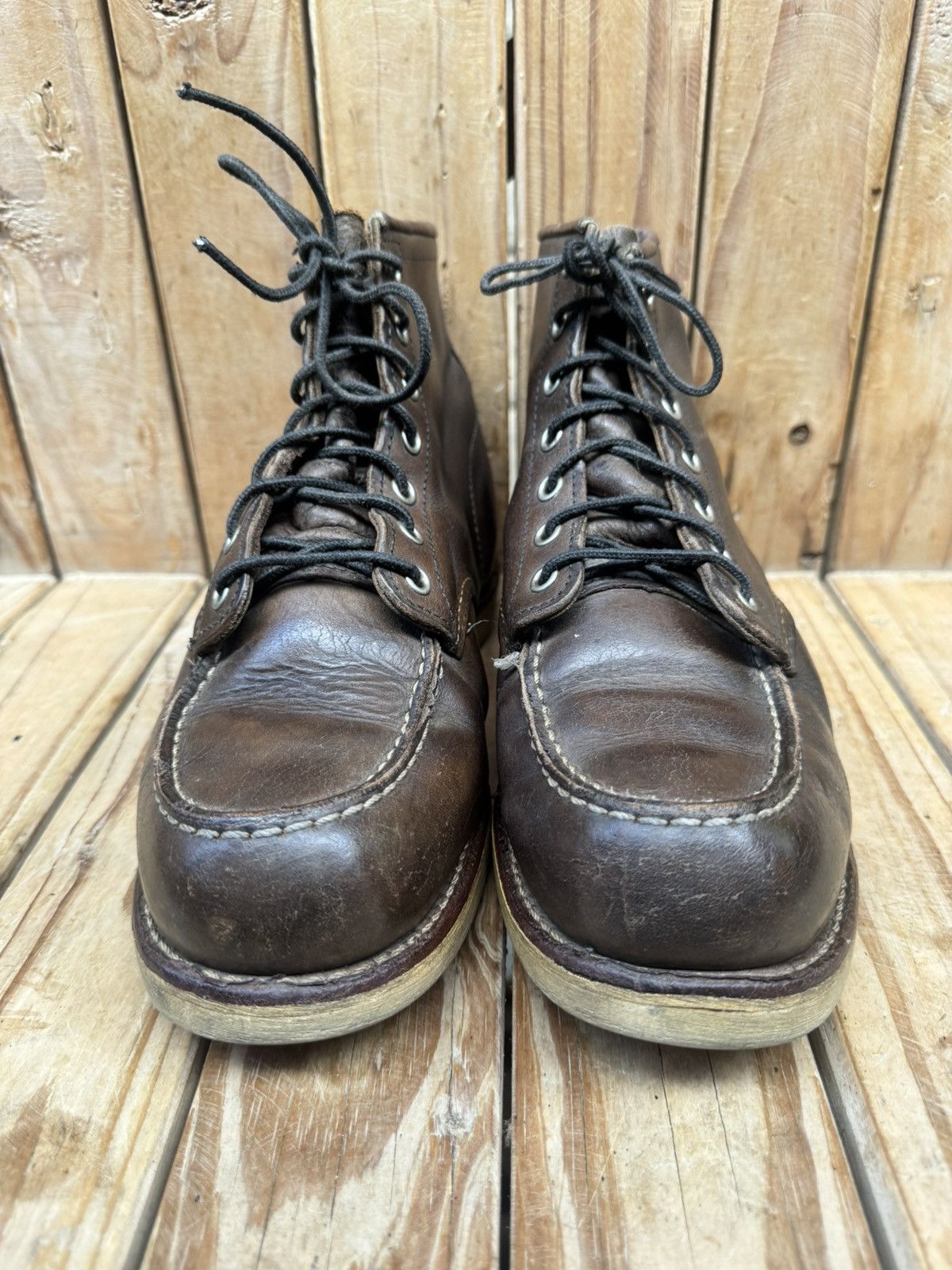 Red Wing Red Wing 8890 Moc Toe Brown Boots US 8 D |UK 7 | EUR 41 Size US 8 / EU 41 - 6 Thumbnail