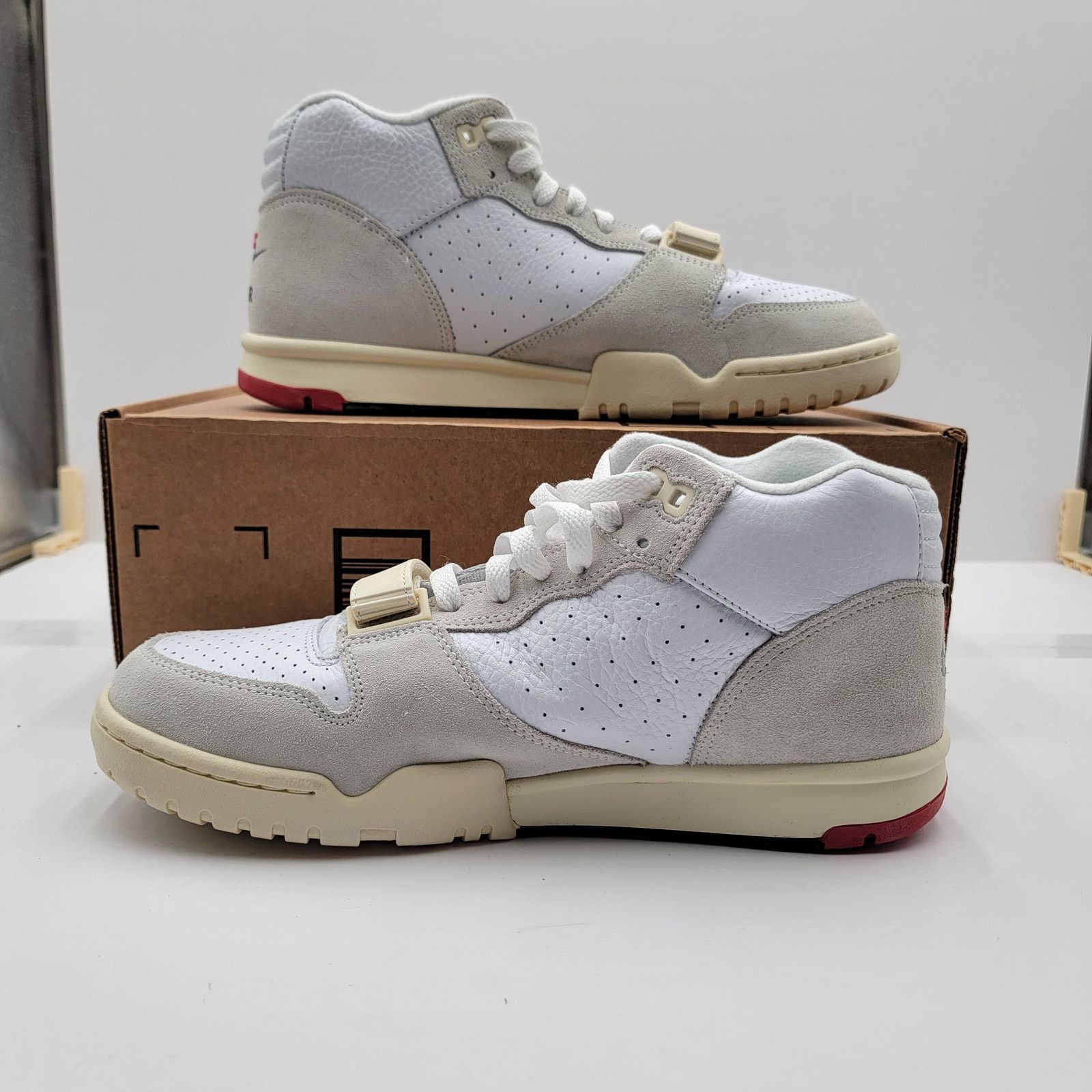 Nike Nike Air Trainer 1 'Split-University Red' Men Sz 9.5 DZ2547 Size US 9.5 / EU 42-43 - 2 Thumbnail
