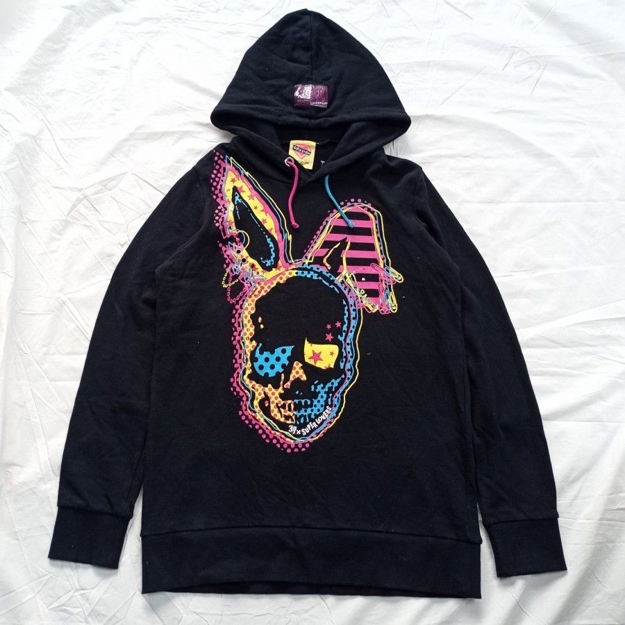 Japanese Brand × Seditionaries 39 x Super Lovers japan skull bunny hoodie pullover Size US L / EU 52-54 / 3 - 1 Thumbnail