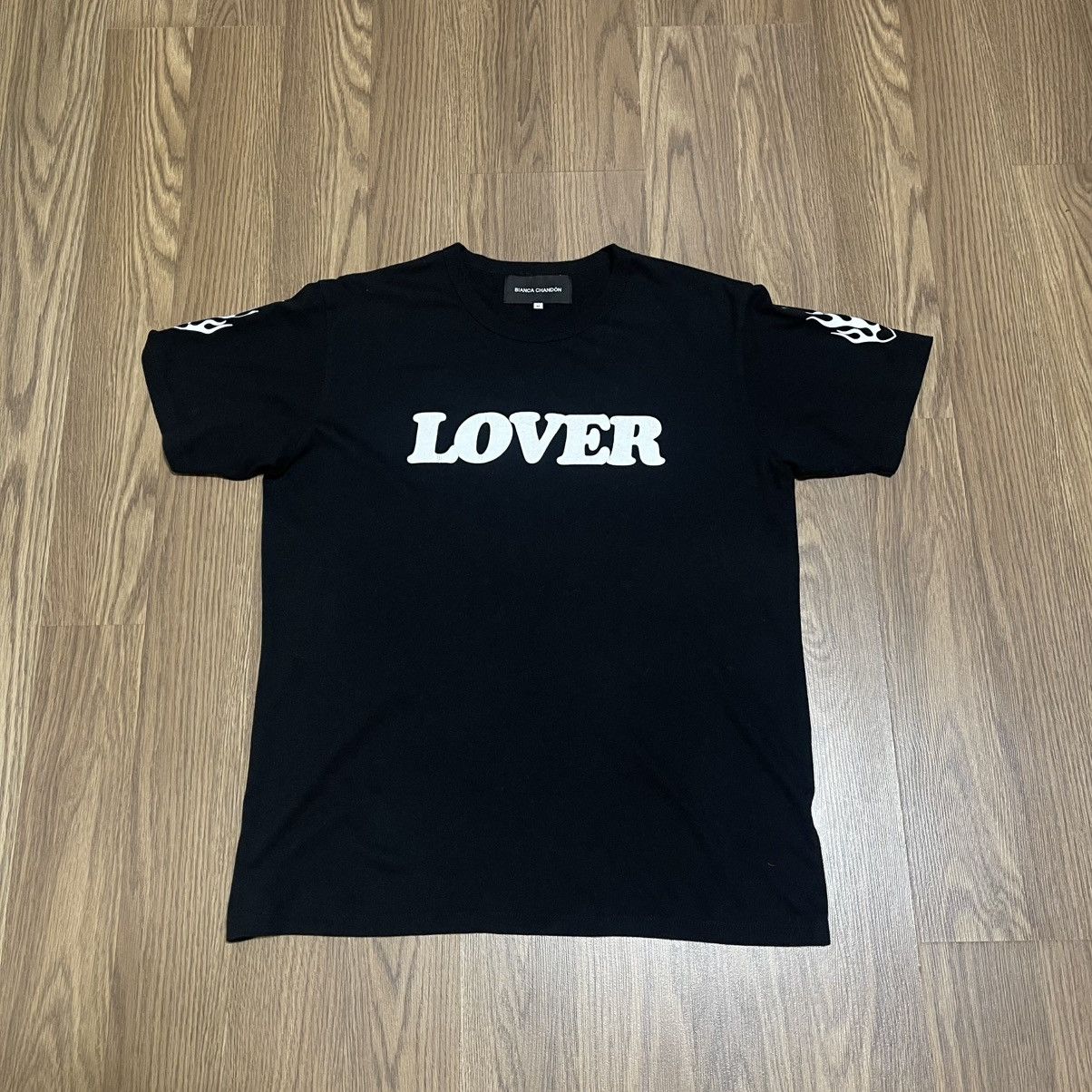 BIANCA CHANDON Black Bianca Chandon lover flame tee Size US M / EU 48-50 / 2 - 2 Thumbnail