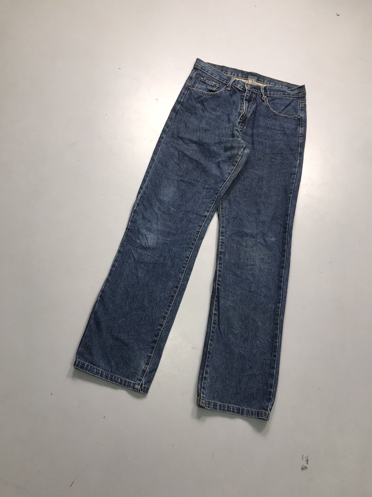 Japanese Brand Vintage Japanese brand seagull embroidered denim Size US 30 / EU 46 - 3 Thumbnail