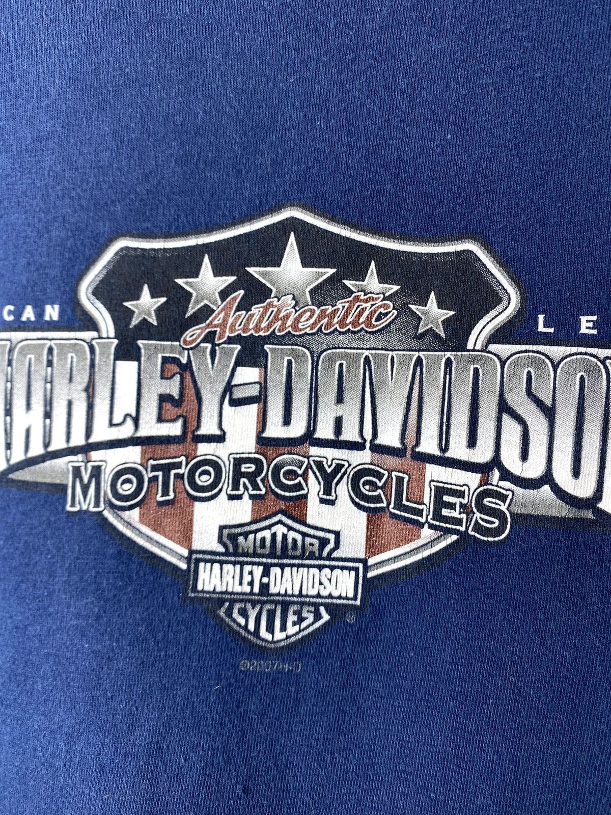 Harley Davidson Vintage Harley Davidson Tee Shirt Choppers 2000’s Size US L / EU 52-54 / 3 - 4 Thumbnail