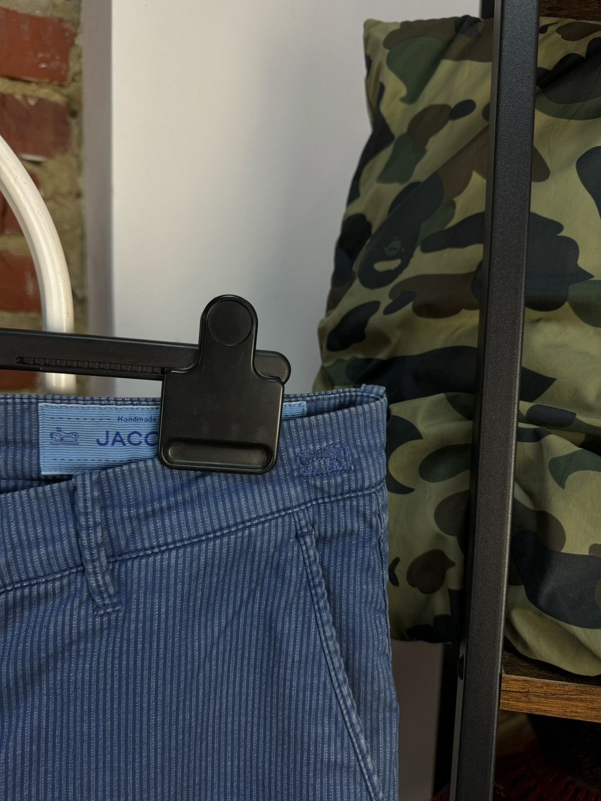 Designer × Jacob Cohen JACOB COHEN Academy Bobby Premium Edition Chino Slim Pants Size US 31 - 9 Thumbnail