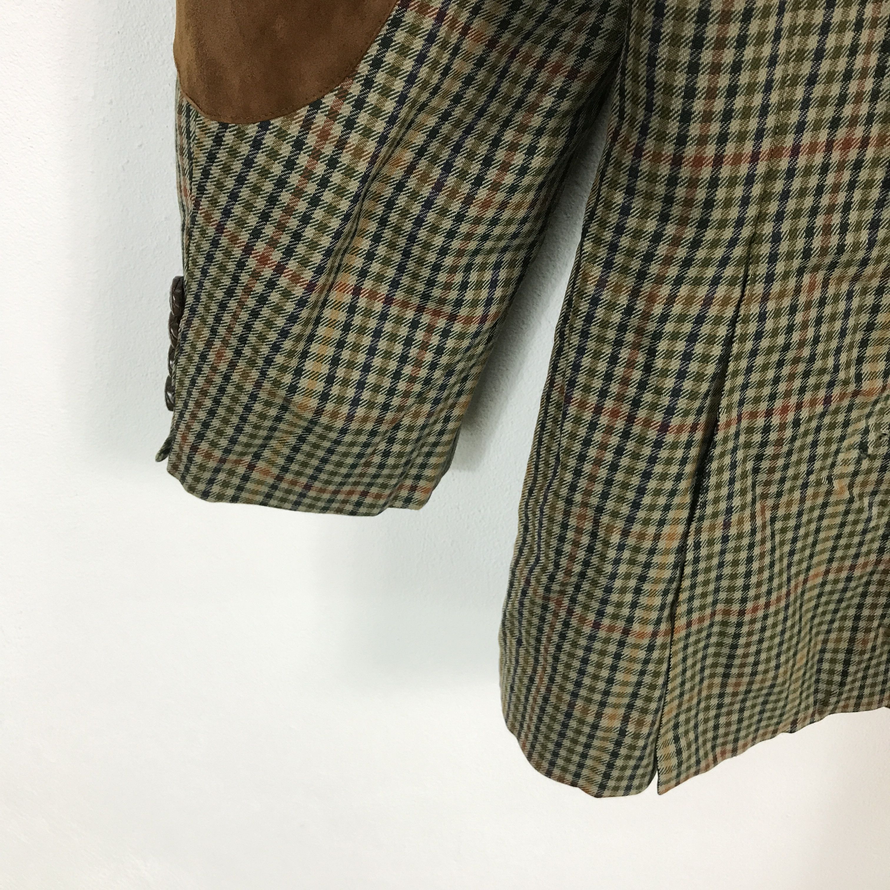 Burberry × Japanese Brand × Vintage burberrys flannel design Japan blazer coat jacket Size US L / EU 52-54 / 3 - 7 Thumbnail