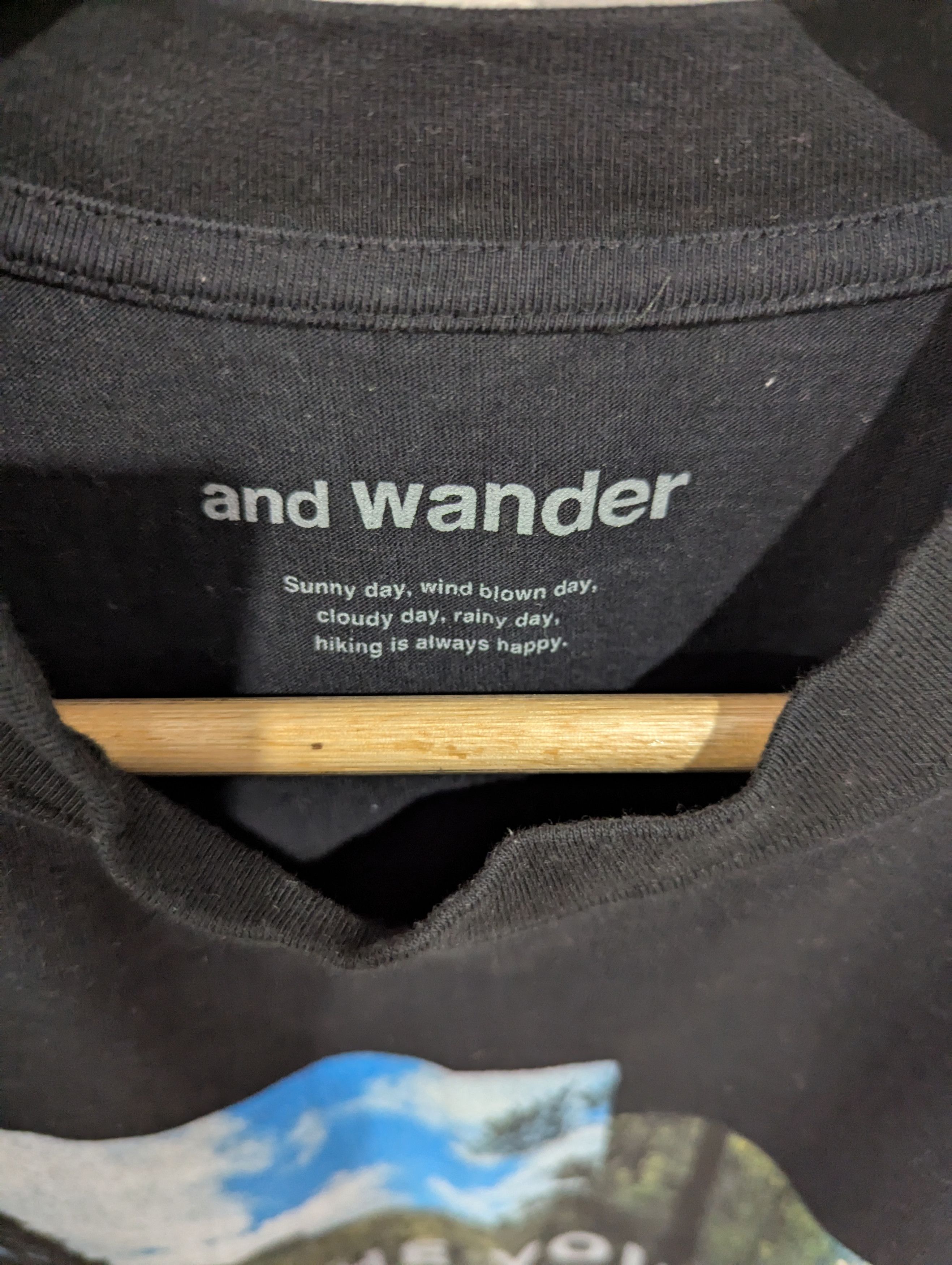 And Wander And Wander X Naoki lshikawa 'The Void' T-shirt Size US M / EU 48-50 / 2 - 4 Thumbnail