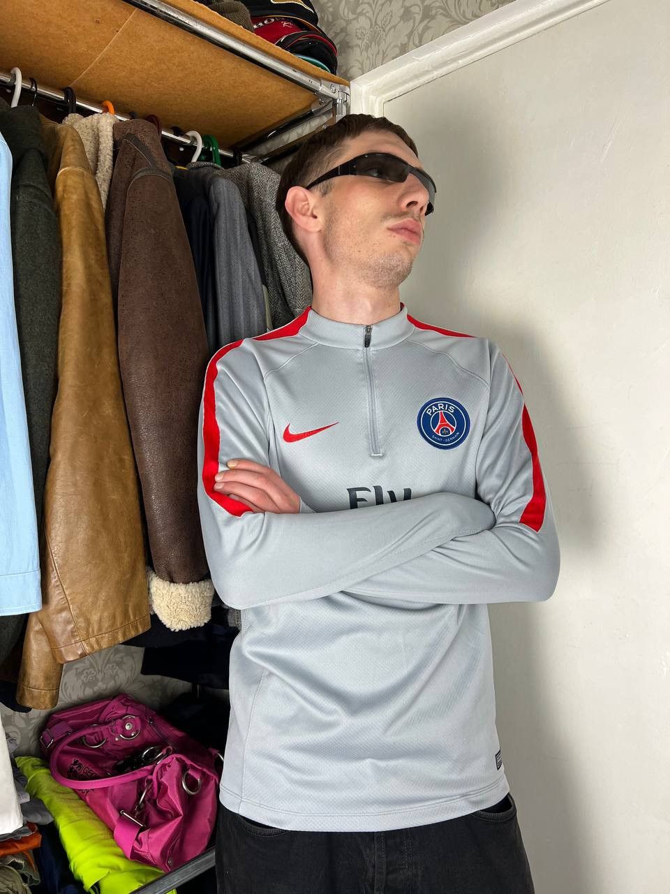 Nike Blokecore Nike PSG PARIS SAINT GERMAIN SWEATSHIRT jersey Size US M / EU 48-50 / 2 - 2 Thumbnail