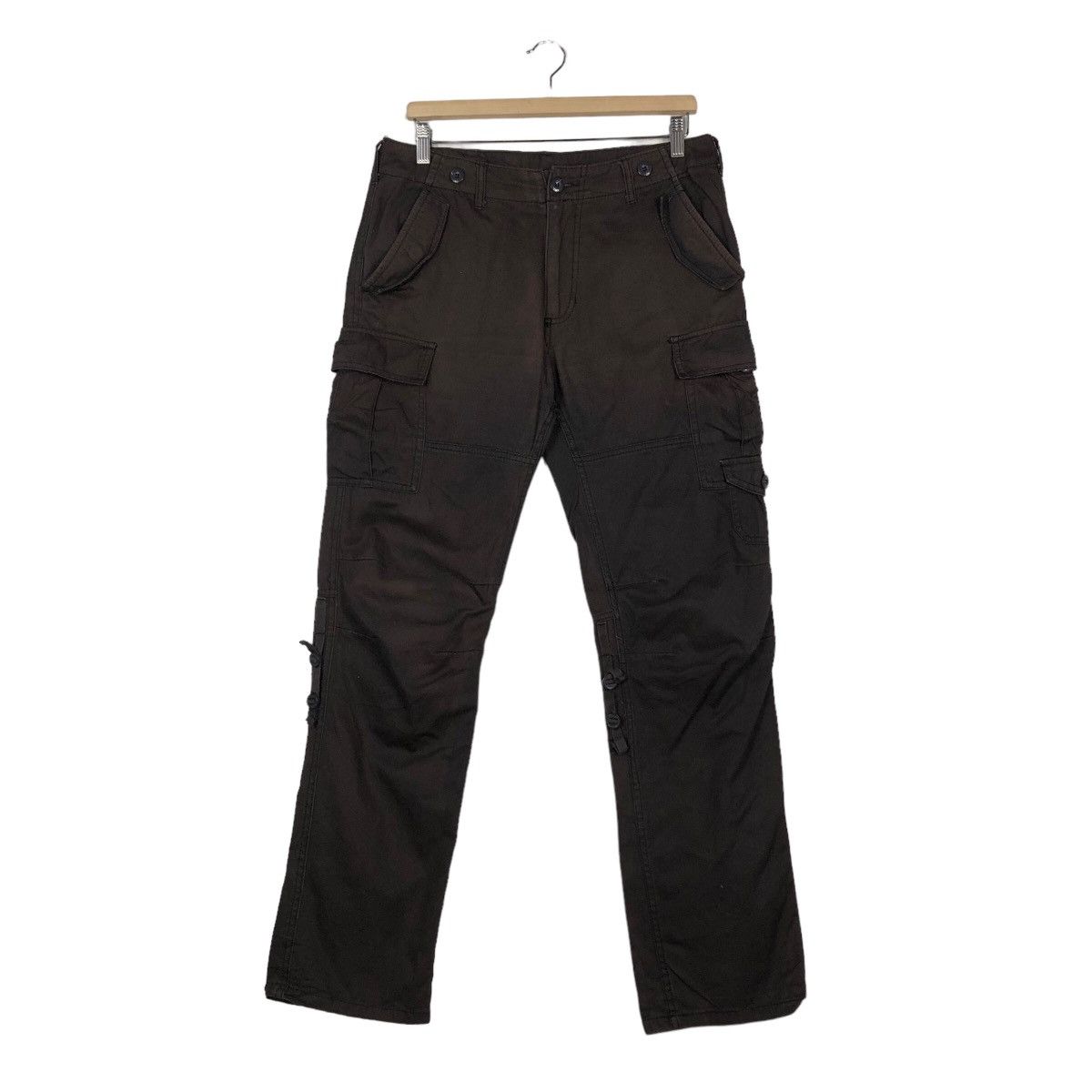 Hysteric Glamour 🔥Vintage Bush Pants Biker Cargo Multi Pockets Size US 32 / EU 48 - 1 Thumbnail