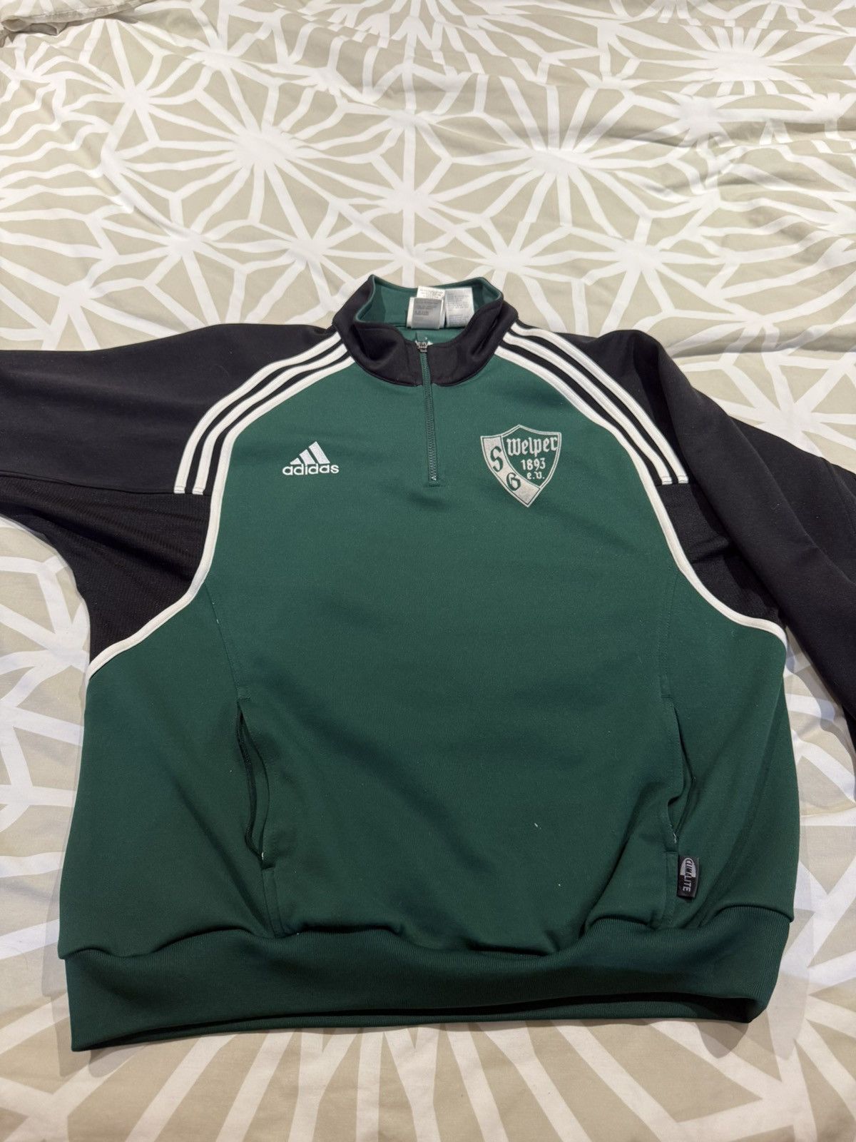 Adidas Adidas German Football Team Half Zip Size US XL / EU 56 / 4 - 1 Thumbnail