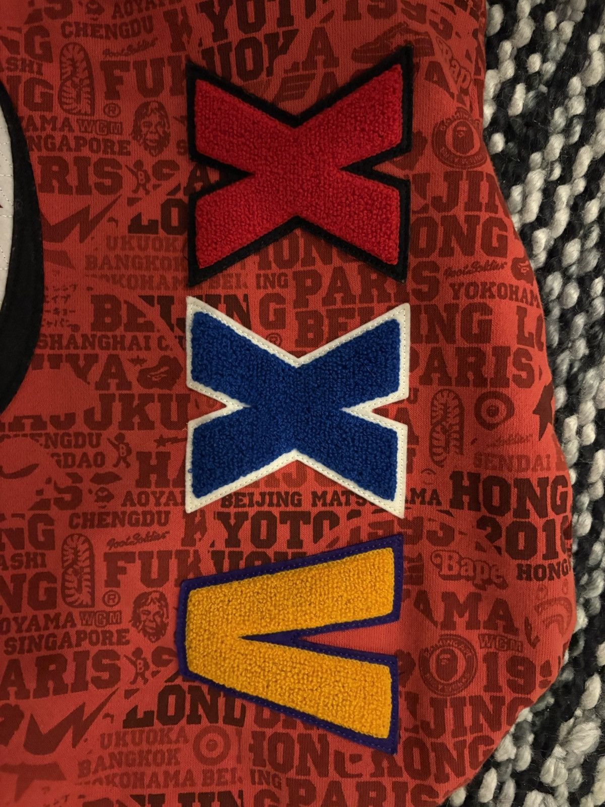 Bape Red XXV Bape hoodie Size US XL / EU 56 / 4 - 2 Thumbnail