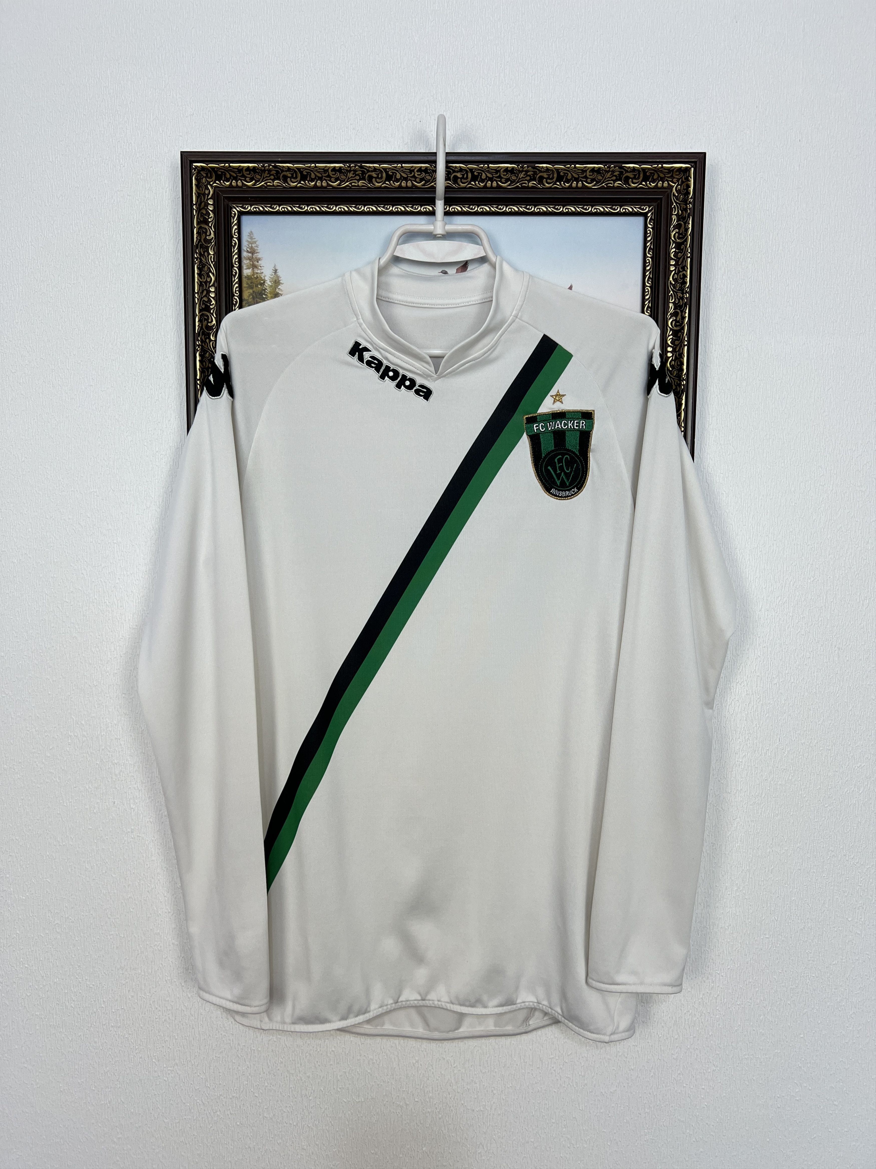 Kappa Wacker Innsbruck Away football shirt 2007 Soccer Kappa Size US M / EU 48-50 / 2 - 1 Thumbnail