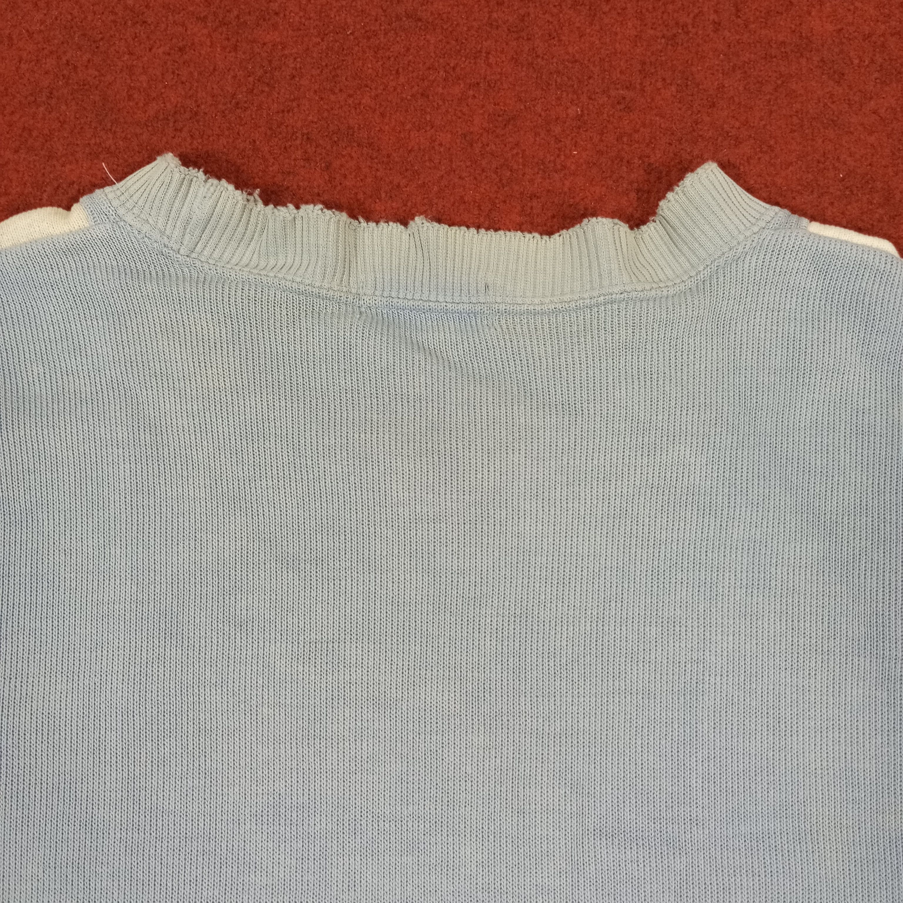 Lacoste × Vintage Lacoste Small Spellout Vintage Distressed Sweatshirt Size US S / EU 44-46 / 1 - 4 Thumbnail