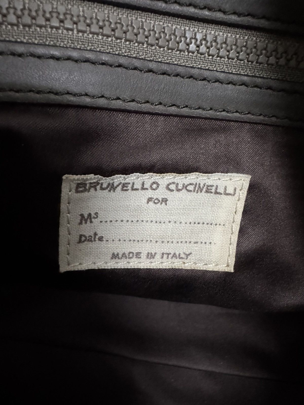 Brunello Cucinelli BRUNELLO CUCINELLI FULL LEATHER BOWLER BAG Size ONE SIZE - 10 Thumbnail