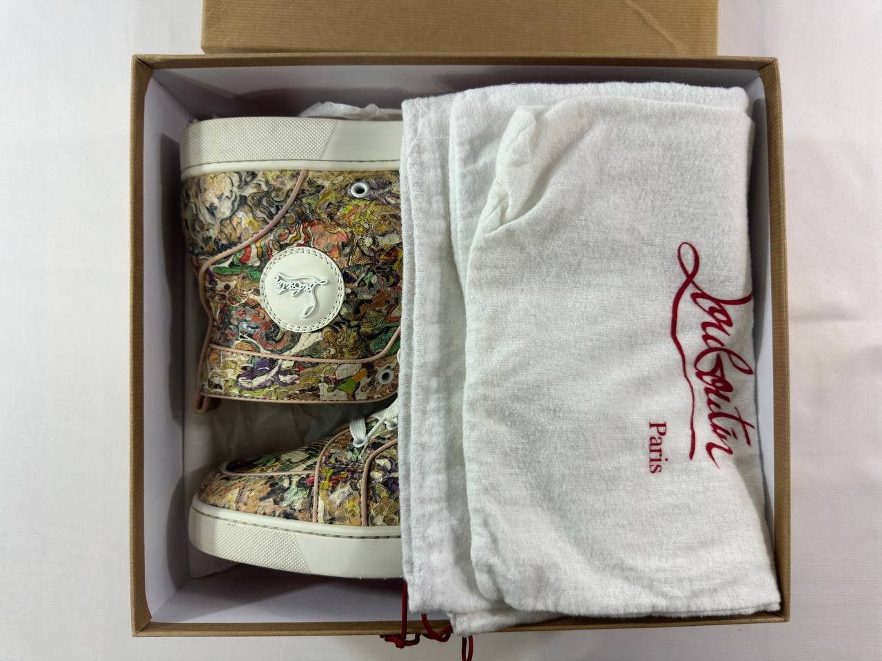 Christian Louboutin Christian Louboutin Rantus Orlato Flat Python Faience Size US 11 / EU 44 - 17 Thumbnail