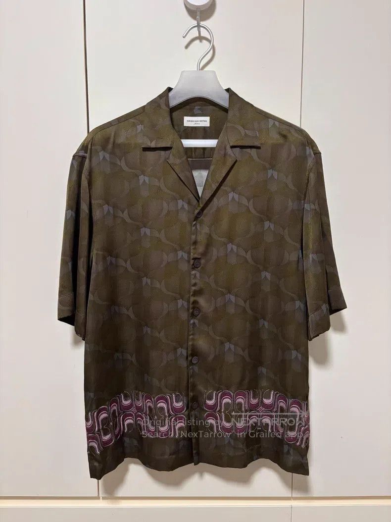 Dries Van Noten Dries Van Noten Heavy-Duty Embroidered Shirt Size US M / EU 48-50 / 2 - 1 Thumbnail