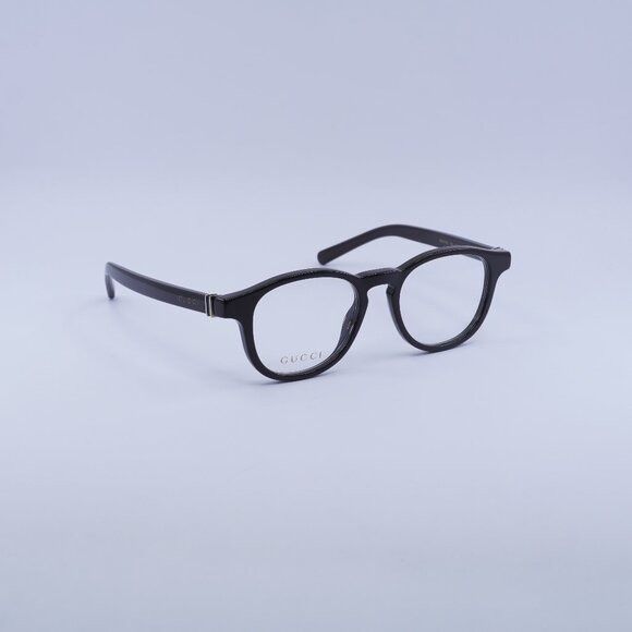 Gucci Gucci GG1510O 004 Eyeglasses Brown 49mm Square Frame Size ONE SIZE - 1 Thumbnail