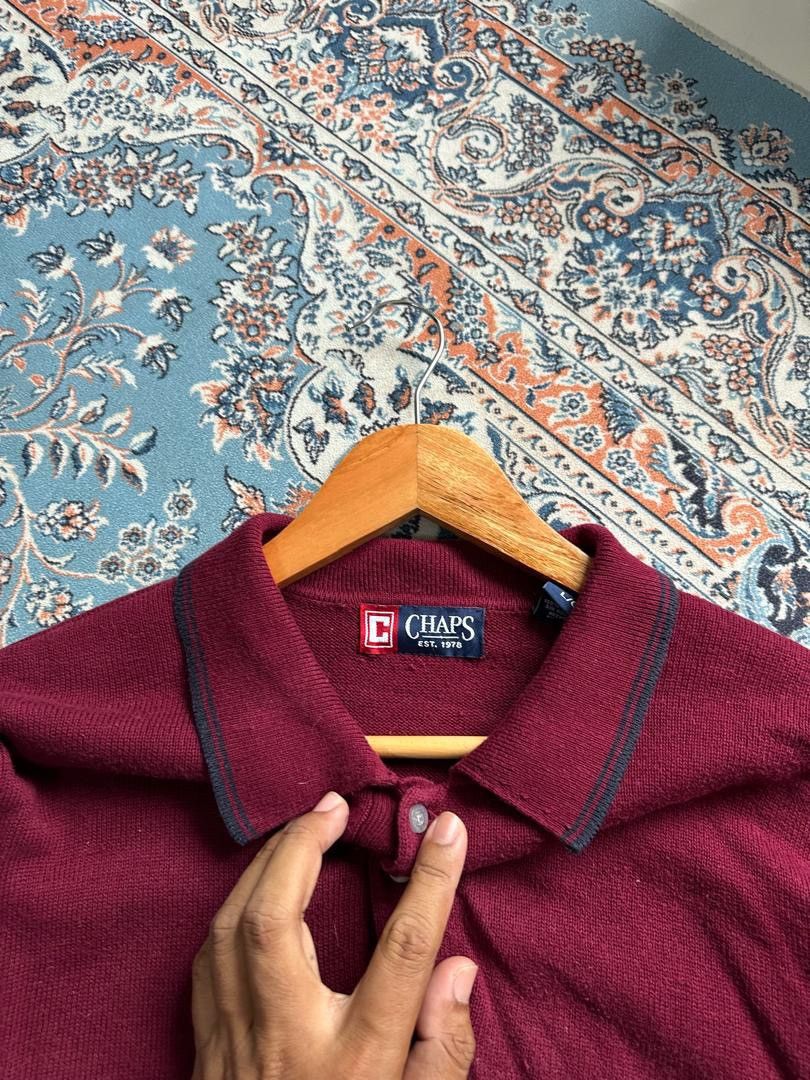 Chaps Ralph Lauren × Other CHAPS RALPH LAUREN KNIT COLLAR Size US L / EU 52-54 / 3 - 3 Thumbnail