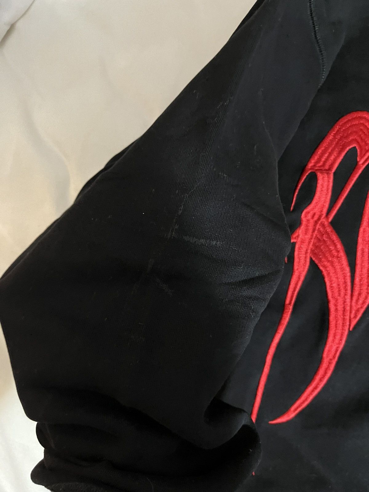 Revenge Revenge red embroidered crewneck black Size US L / EU 52-54 / 3 - 6 Thumbnail