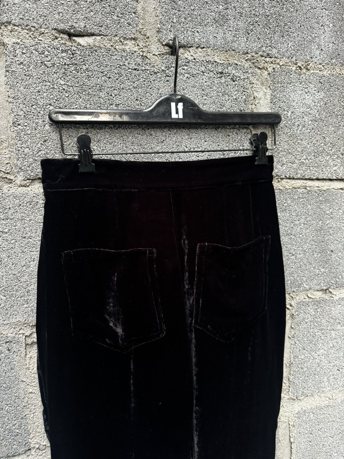 Rick Owens FW22 Rick Owens Bolan Cut Velvet Pants Size US 29 - 5 Thumbnail