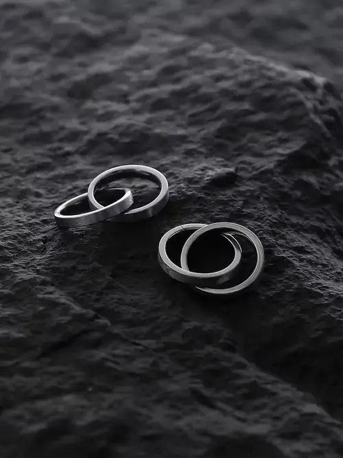 Jewelry × Vintage Retro punk rings Size ONE SIZE - 4 Thumbnail