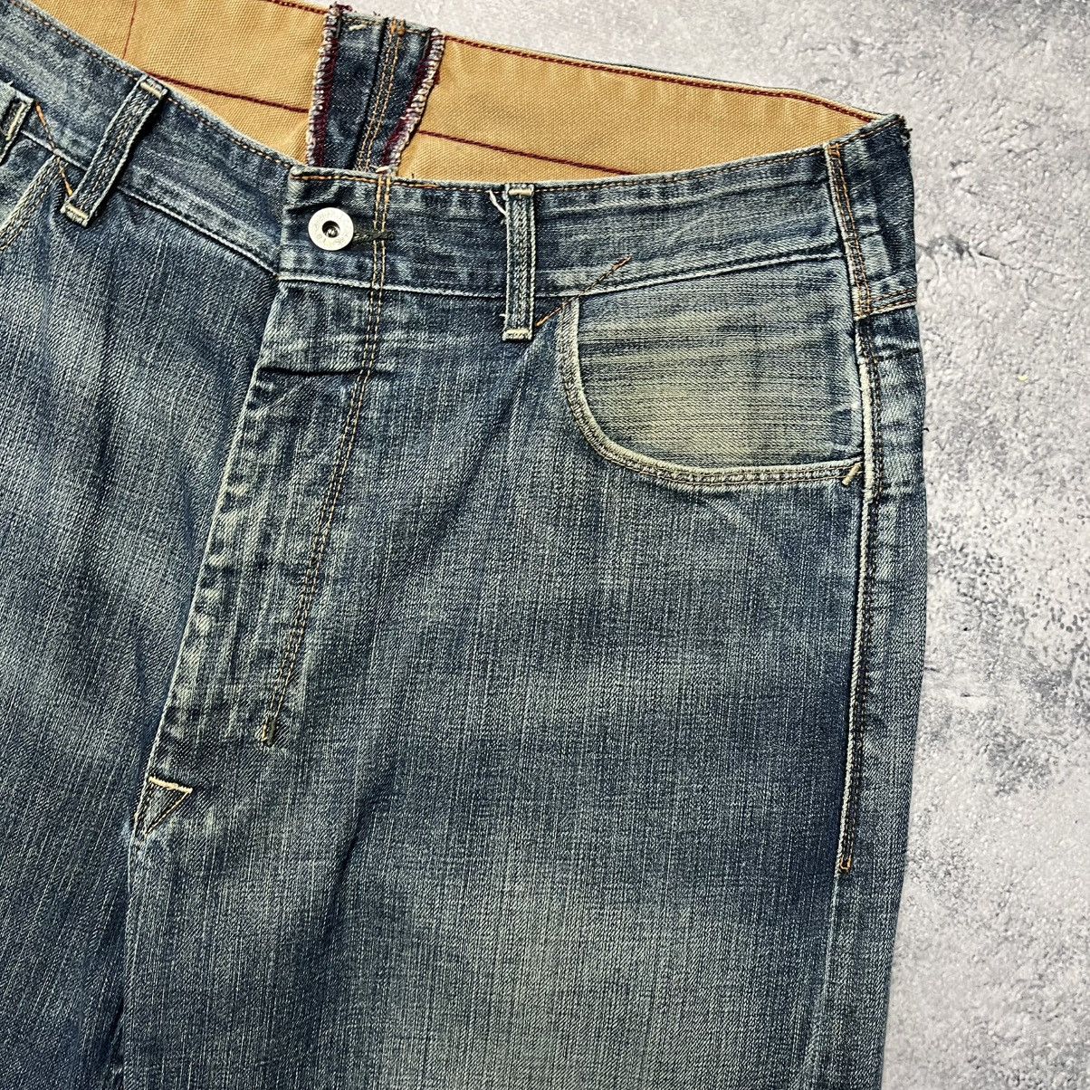 Polo Ralph Lauren × Vintage Vintage Polo Ralph Lauren Distressed Denim Jeans Luxury Size US 34 / EU 50 - 4 Thumbnail