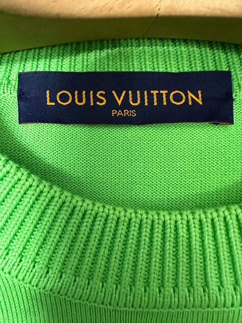 Louis Vuitton Louis Vuitton FW22 Solid Logo Crew Neck T-Shirt 2503-Nextar Size US L / EU 52-54 / 3 - 4 Thumbnail