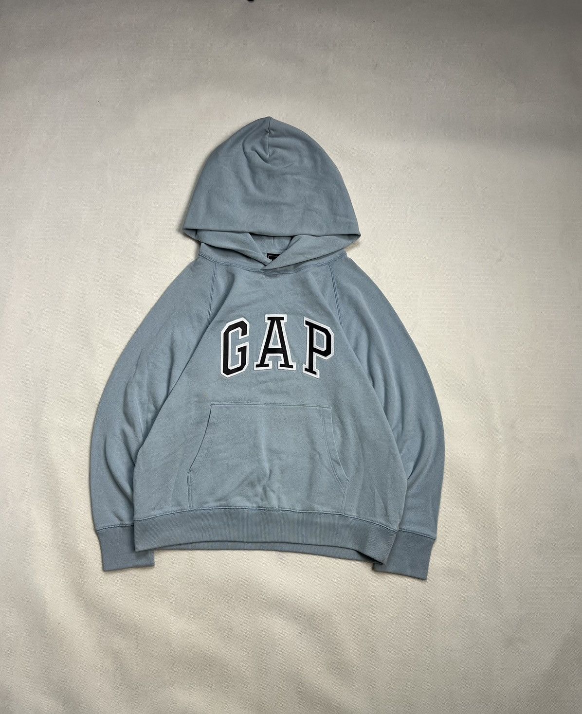 Gap Hoodie GAP Baby Blue Big Logo Size US XL / EU 56 / 4 - 1 Thumbnail