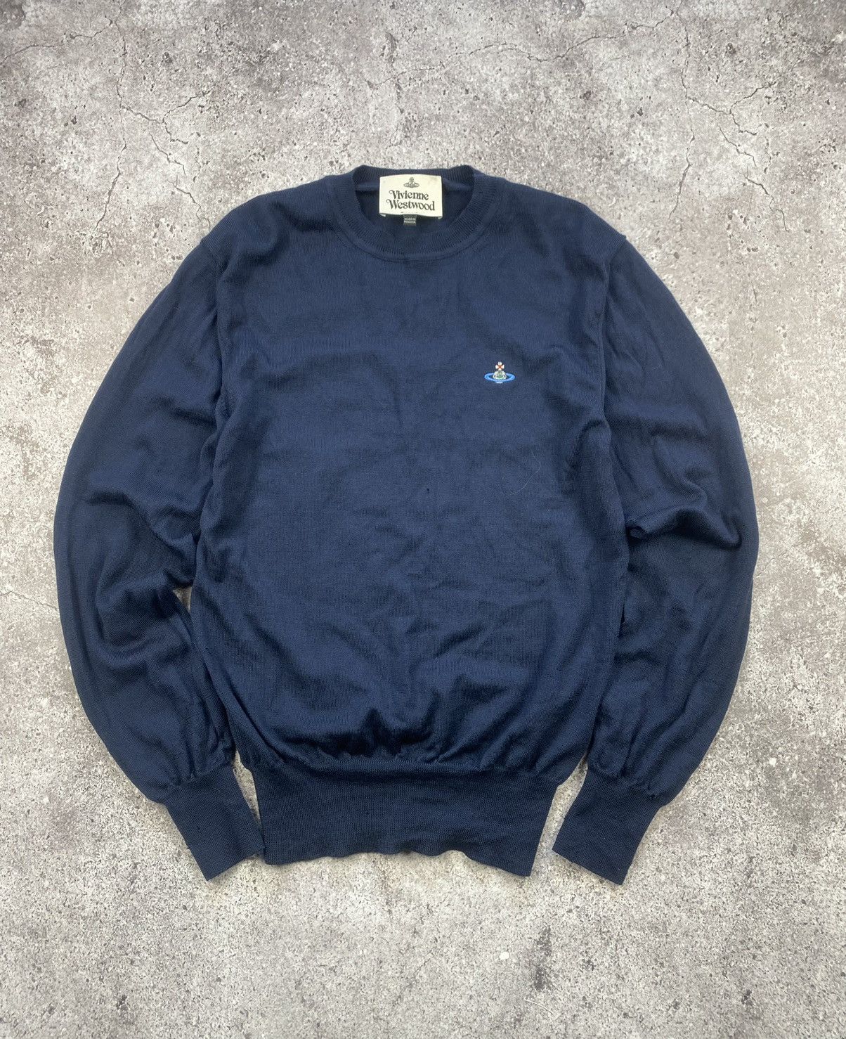 Vintage Vivienne Westwood Lana Wool distressed Sweater crew neck Size US M / EU 48-50 / 2 - 1 Thumbnail