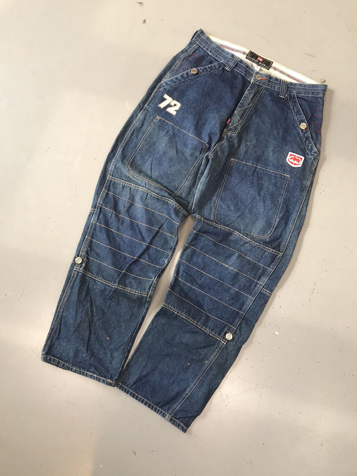 Ecko Unltd. × Vintage Vintage Ecko UNLTD embroidered denim Size US 34 / EU 50 - 2 Thumbnail