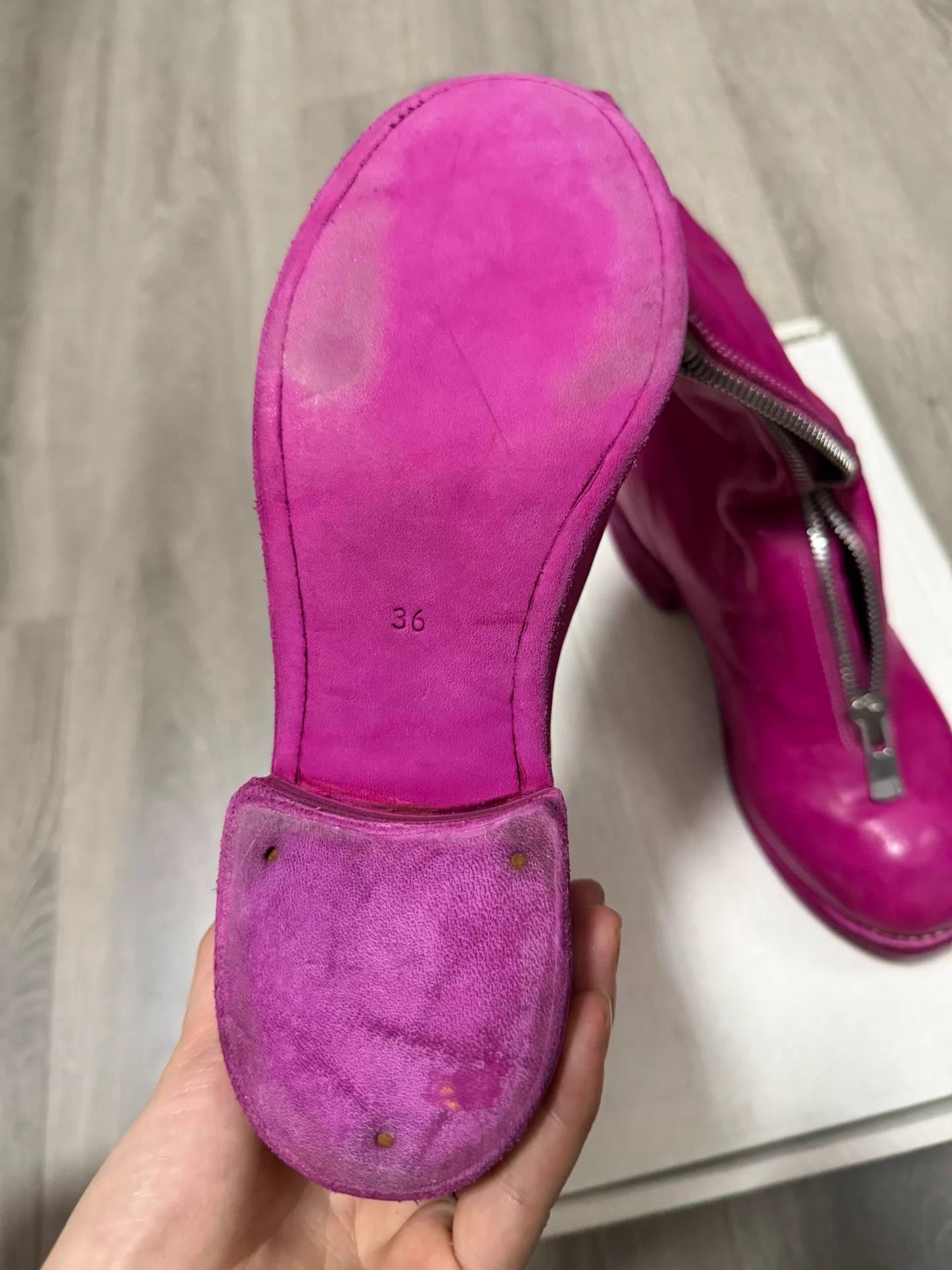 Guidi GUIDI PL2 Limited Magenta 36 New Size US 5.5 / IT 35.5 - 3 Thumbnail