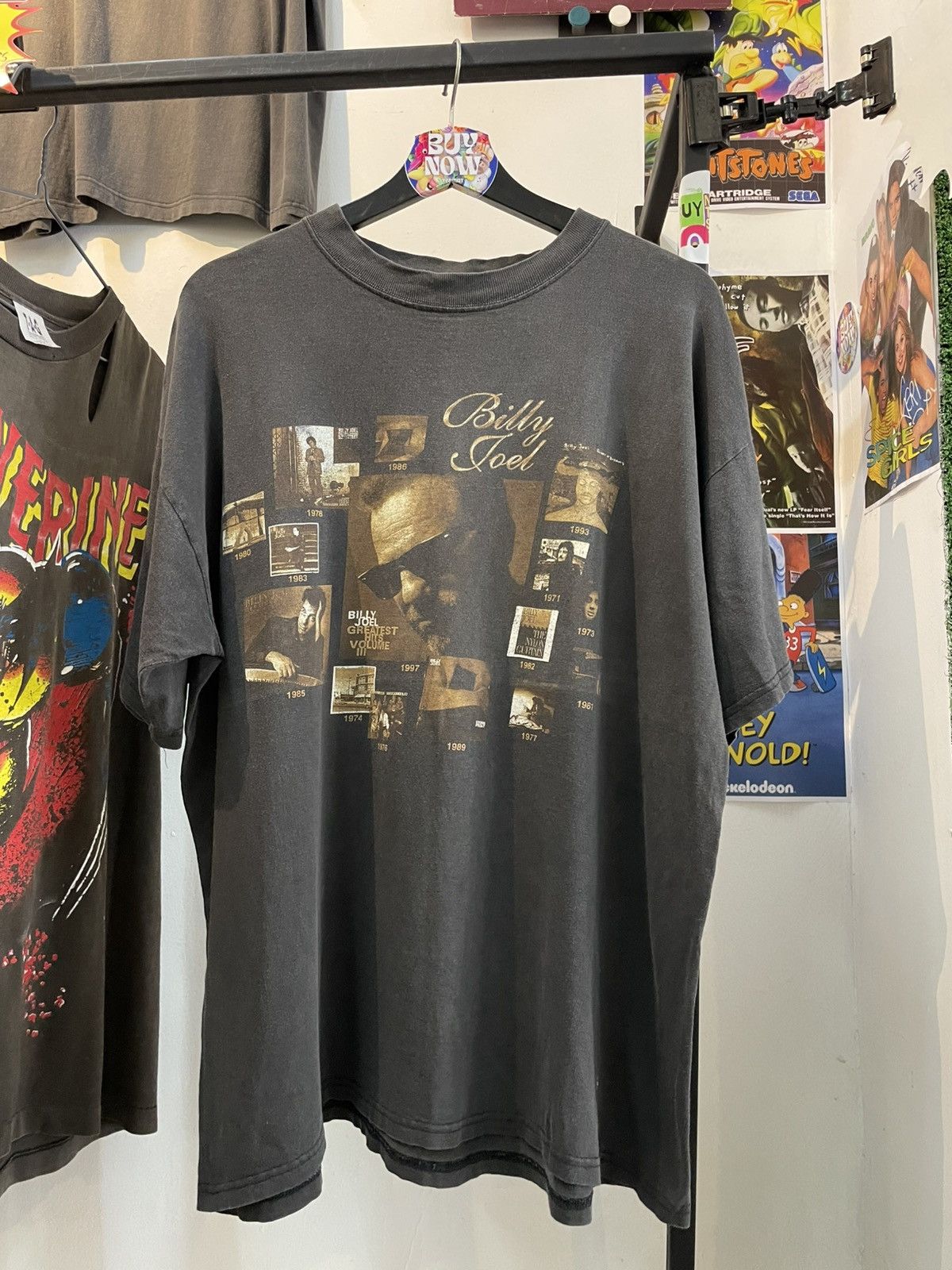 Band Tees Billy joel tour 90's Size US XL / EU 56 / 4 - 2 Thumbnail