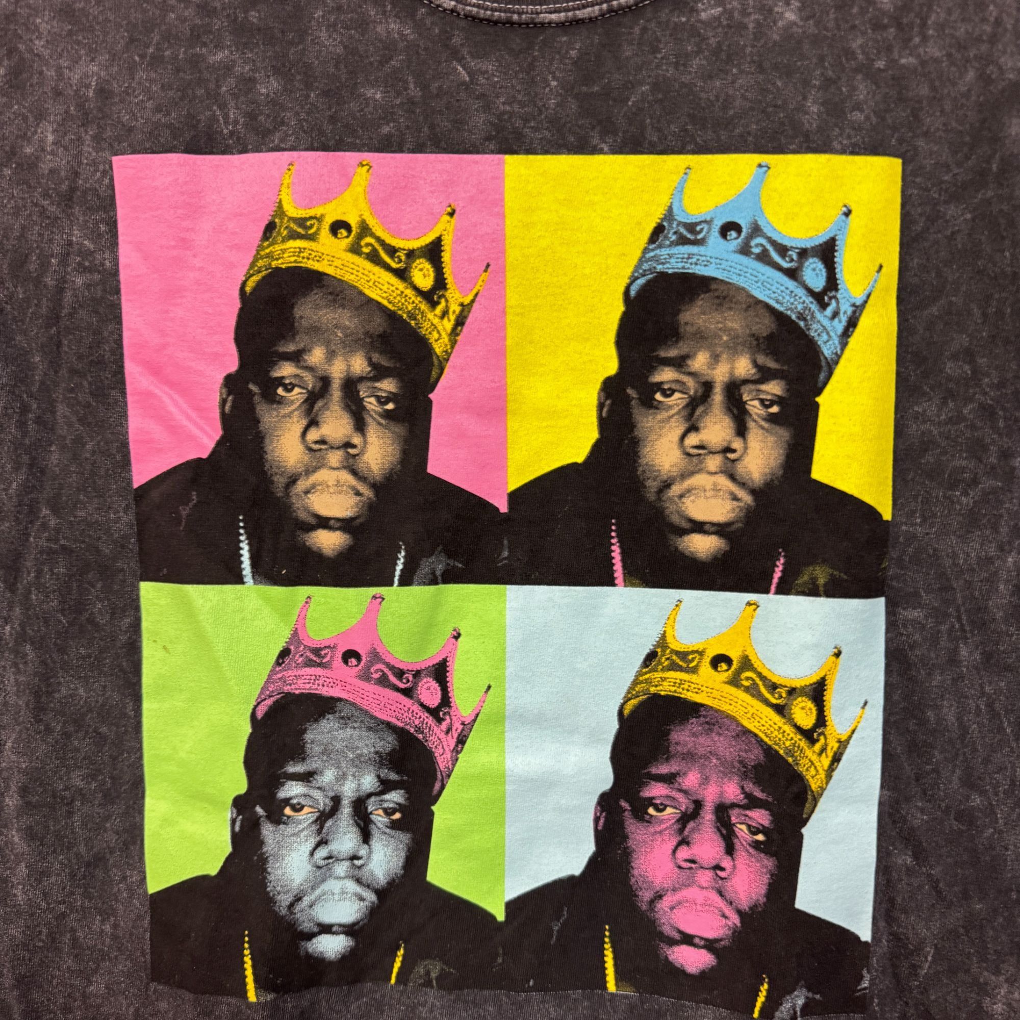 Rap Tees Biggie Smalls the King of New York tshirt size sm Size US S / EU 44-46 / 1 - 2 Thumbnail