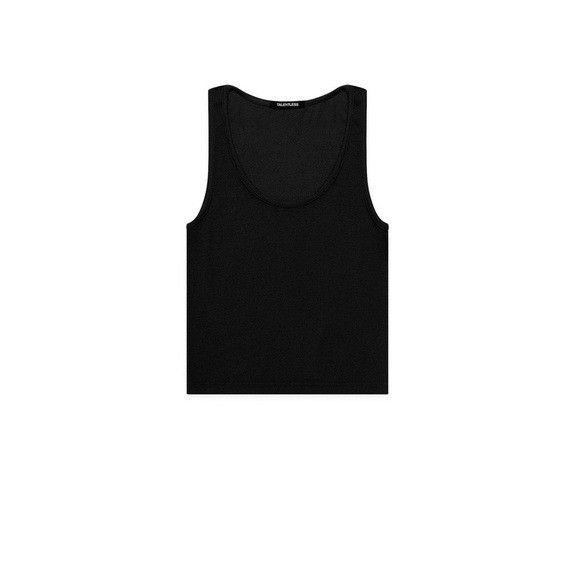 Talentless NEW TALENTLESS WOMENS CROP MODAL BLANK TANK SZ EXTRA LARGE Size XL / US 12-14 / IT 48-50 - 9 Thumbnail