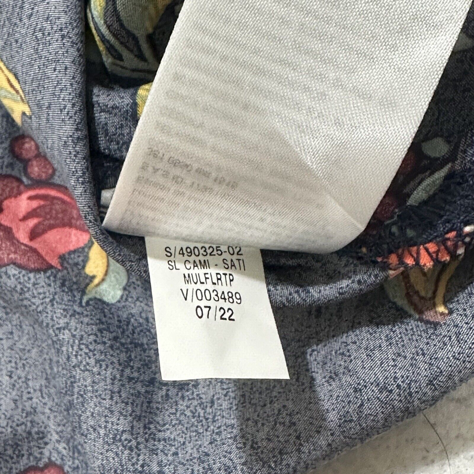 Old Navy Old Navy Small Navy Blue Floral Pajama Tank Top Lightweight Size S / US 4 / IT 40 - 10 Thumbnail