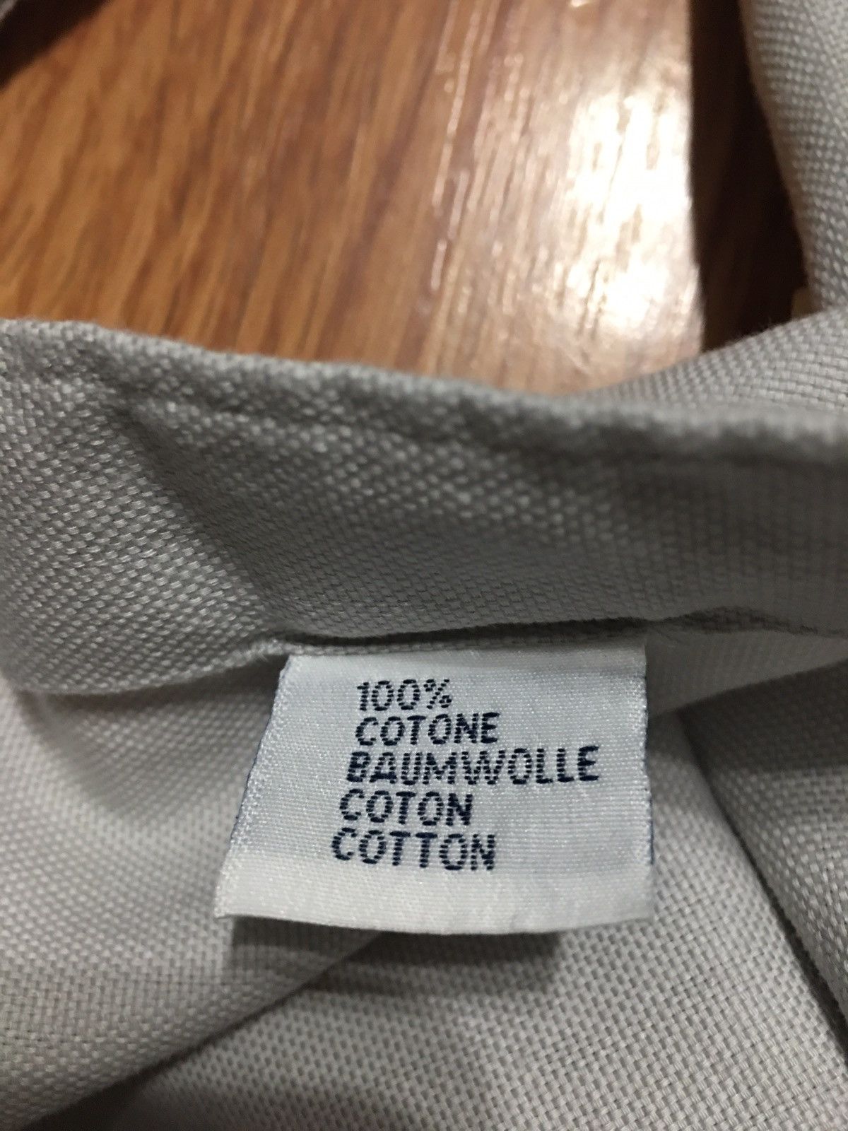 Emmett EMMETT London Light Grey Cotton Classic Men Shirt Size L Size US L / EU 52-54 / 3 - 9 Thumbnail