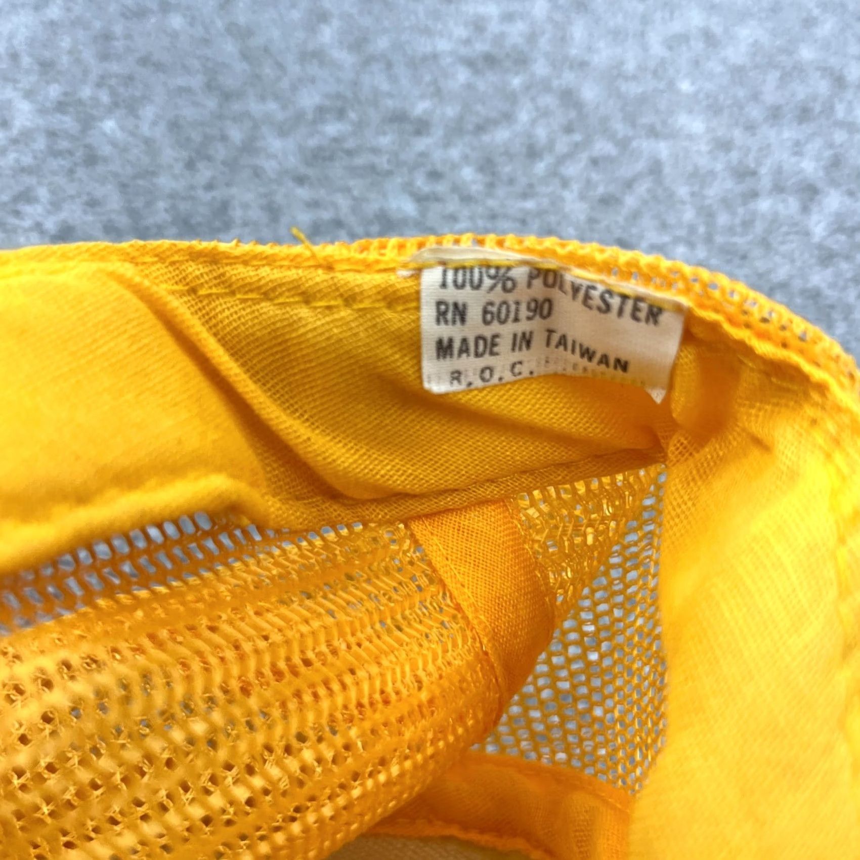 Vintage VINTAGE Daytona Beach Florida Trucker Hat Cap Snapback Yellow Puffy Print 90s Mens Size ONE SIZE - 7 Thumbnail