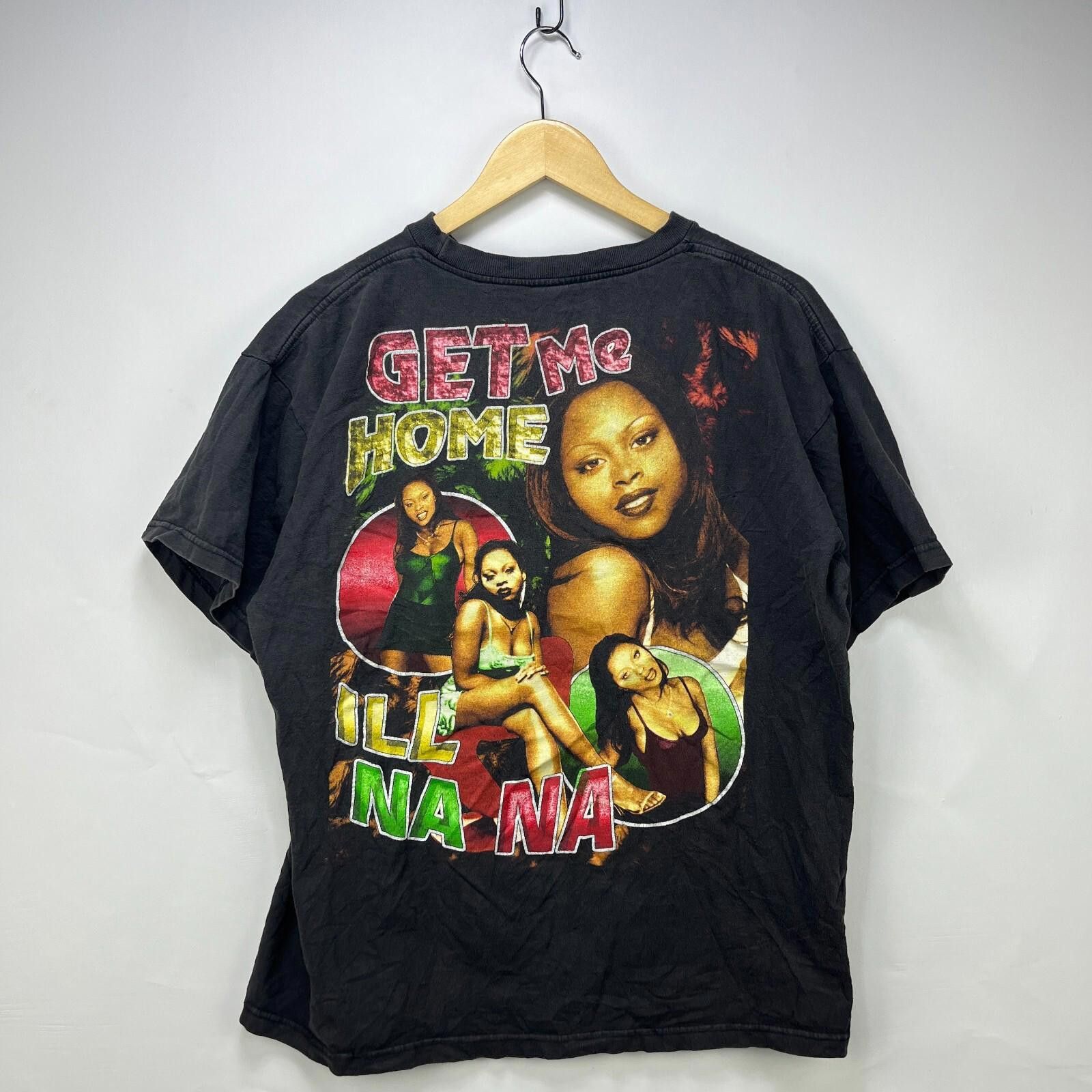 Vintage Vintage 90s Foxy Brown Rap T Shirt Bay Club XL The Firm Nas Size US XL / EU 56 / 4 - 3 Thumbnail